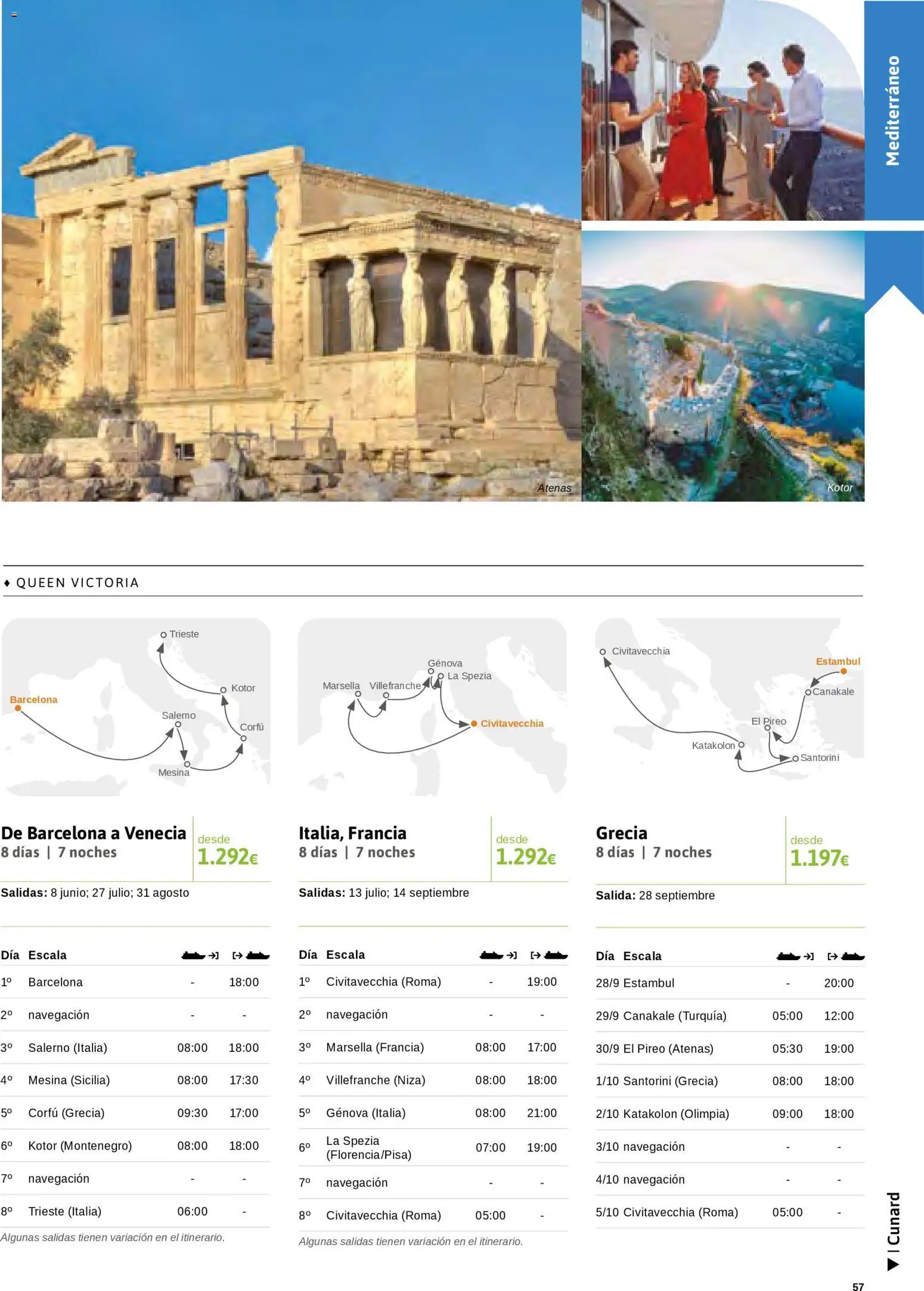 Viajes El Corte Inglés Cruceros marítimos