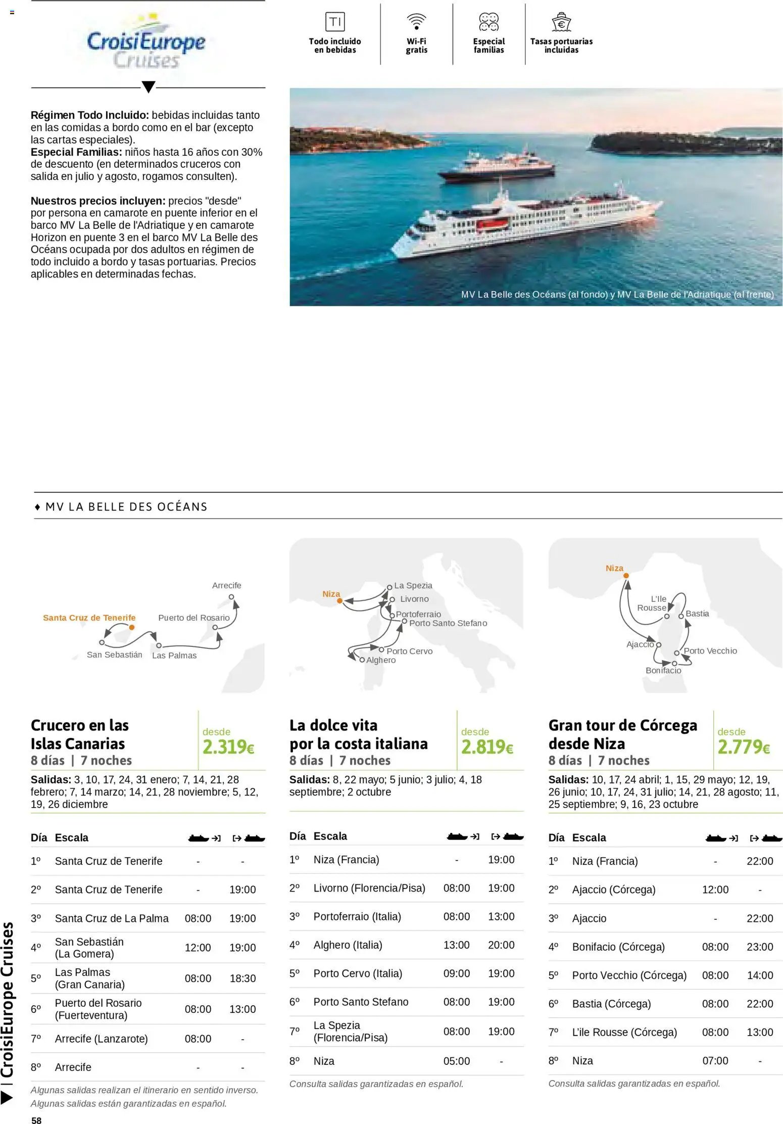 Viajes El Corte Inglés Cruceros marítimos