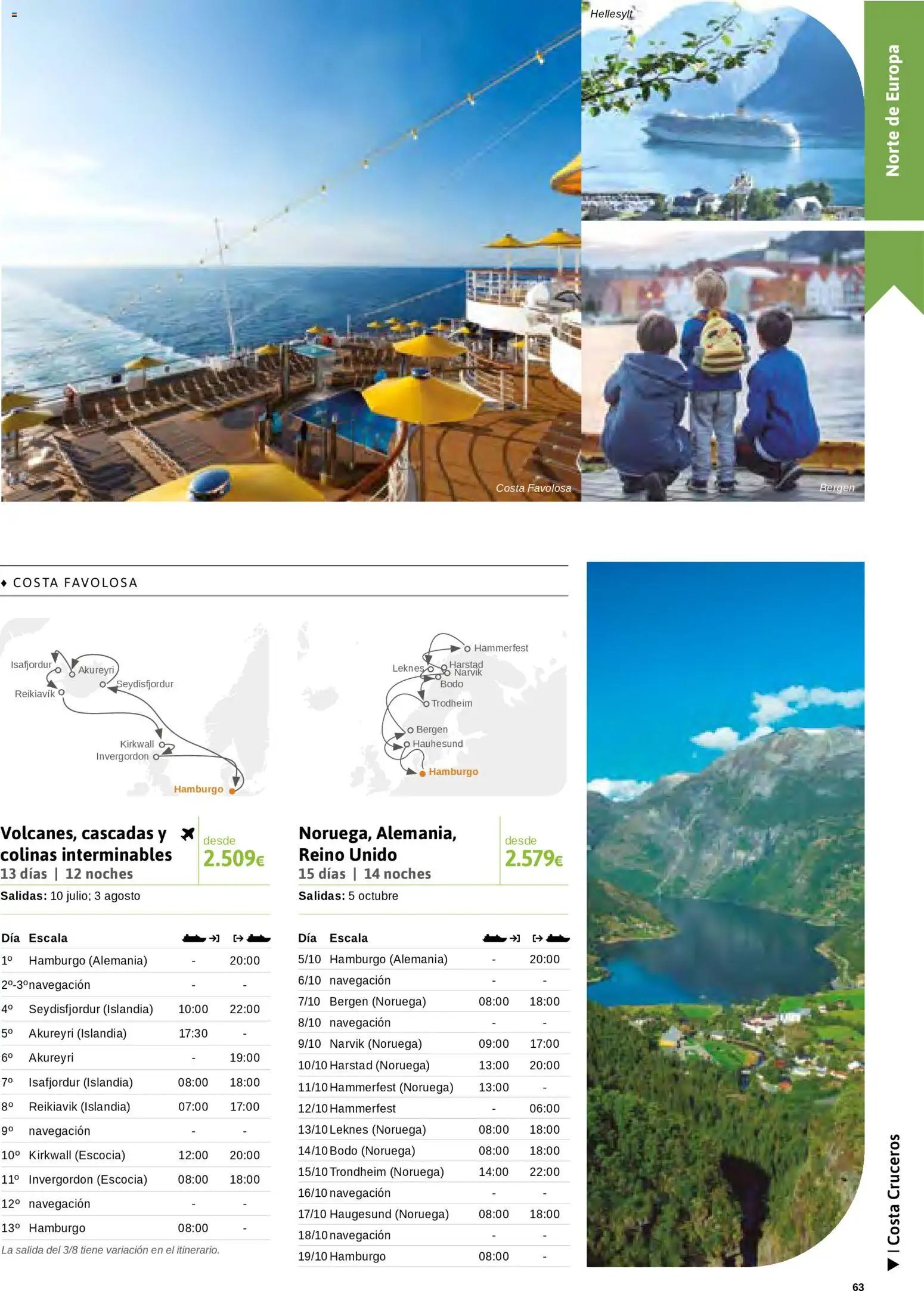 Viajes El Corte Inglés Cruceros marítimos