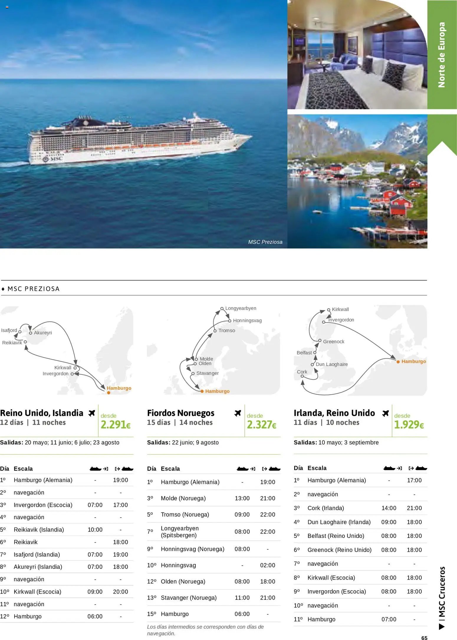 Viajes El Corte Inglés Cruceros marítimos
