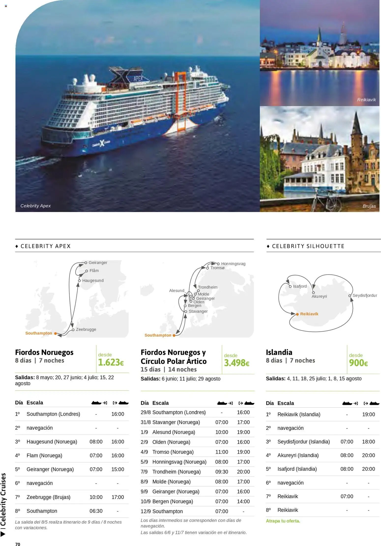 Viajes El Corte Inglés Cruceros marítimos