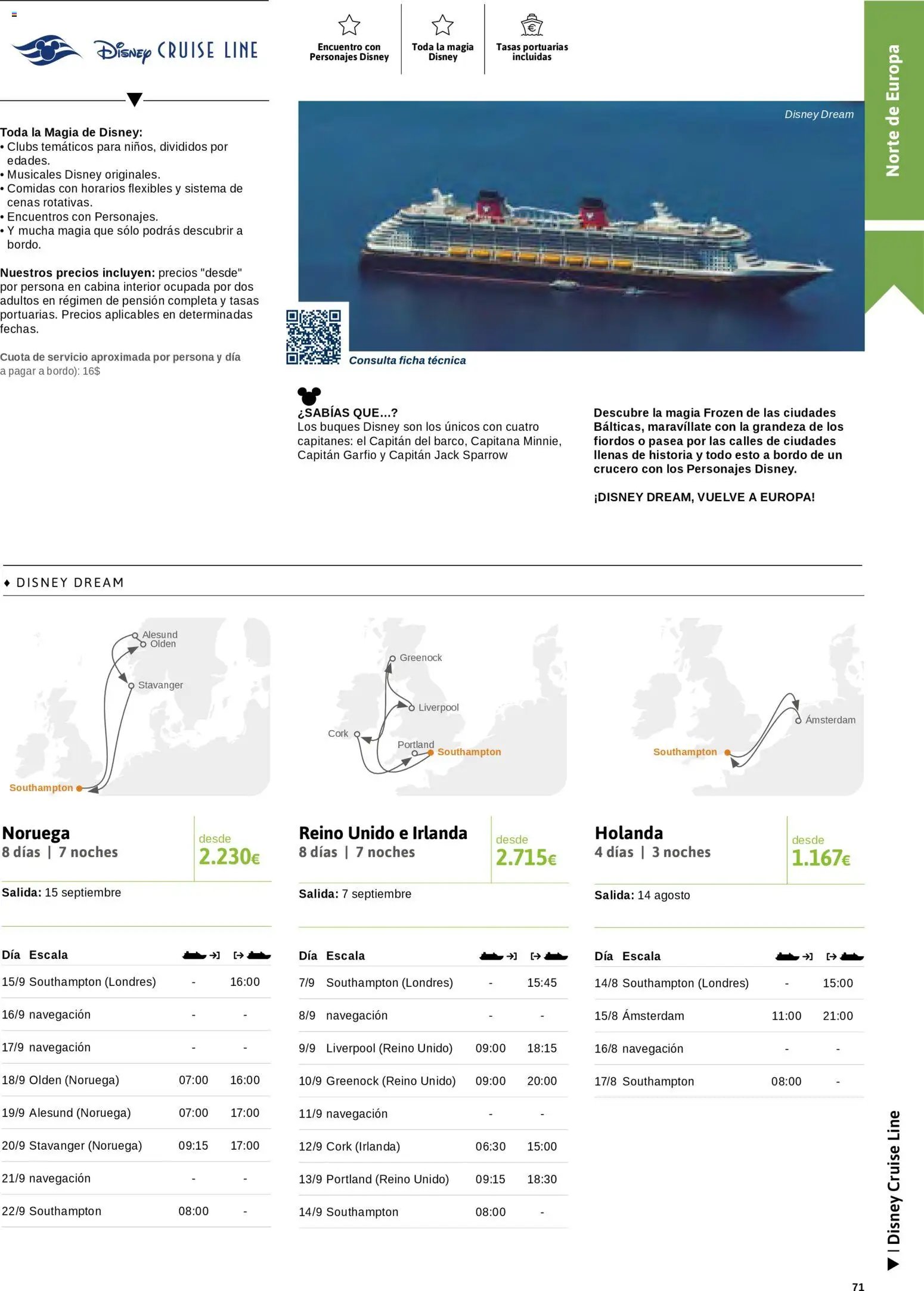 Viajes El Corte Inglés Cruceros marítimos