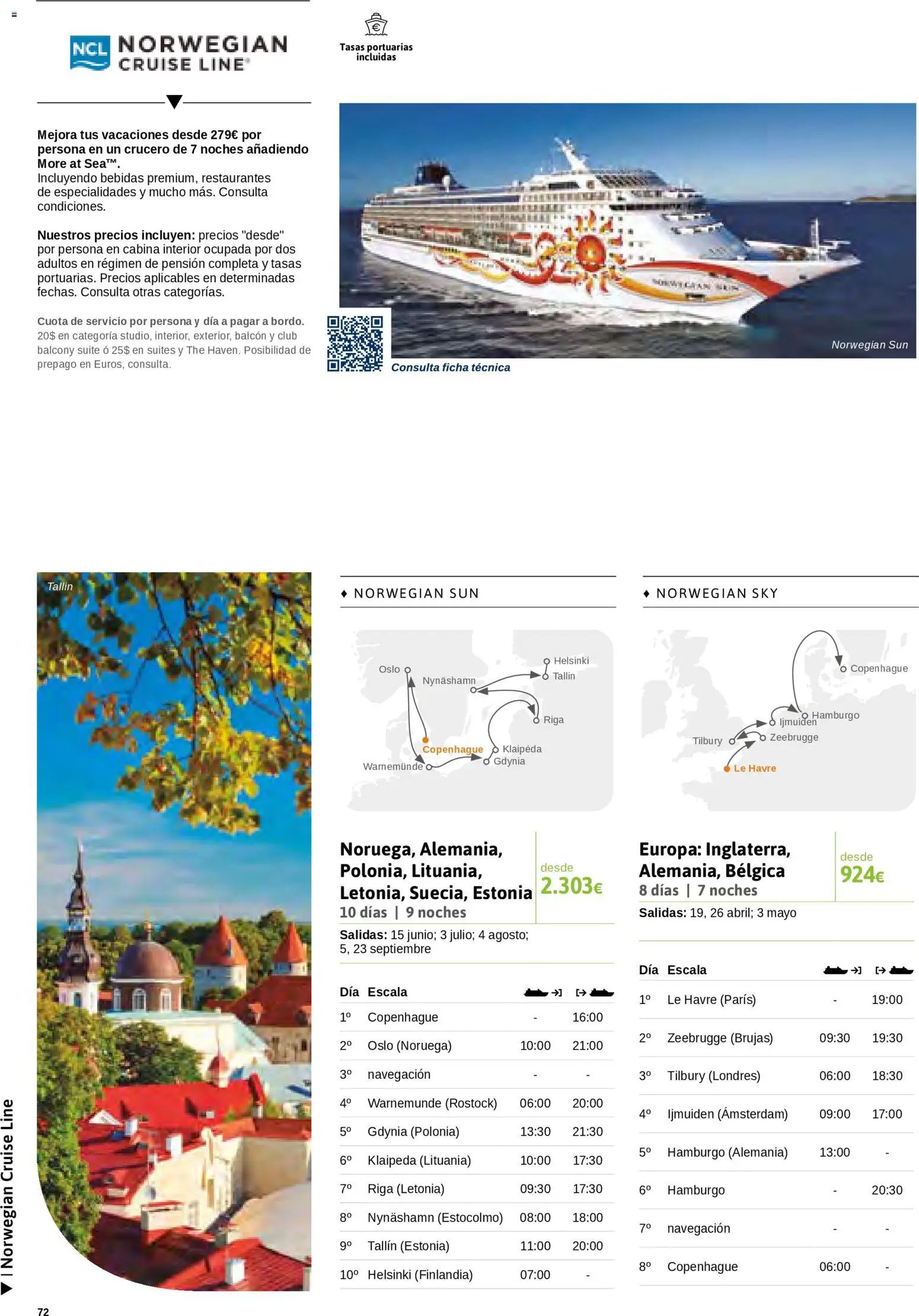 Viajes El Corte Inglés Cruceros marítimos