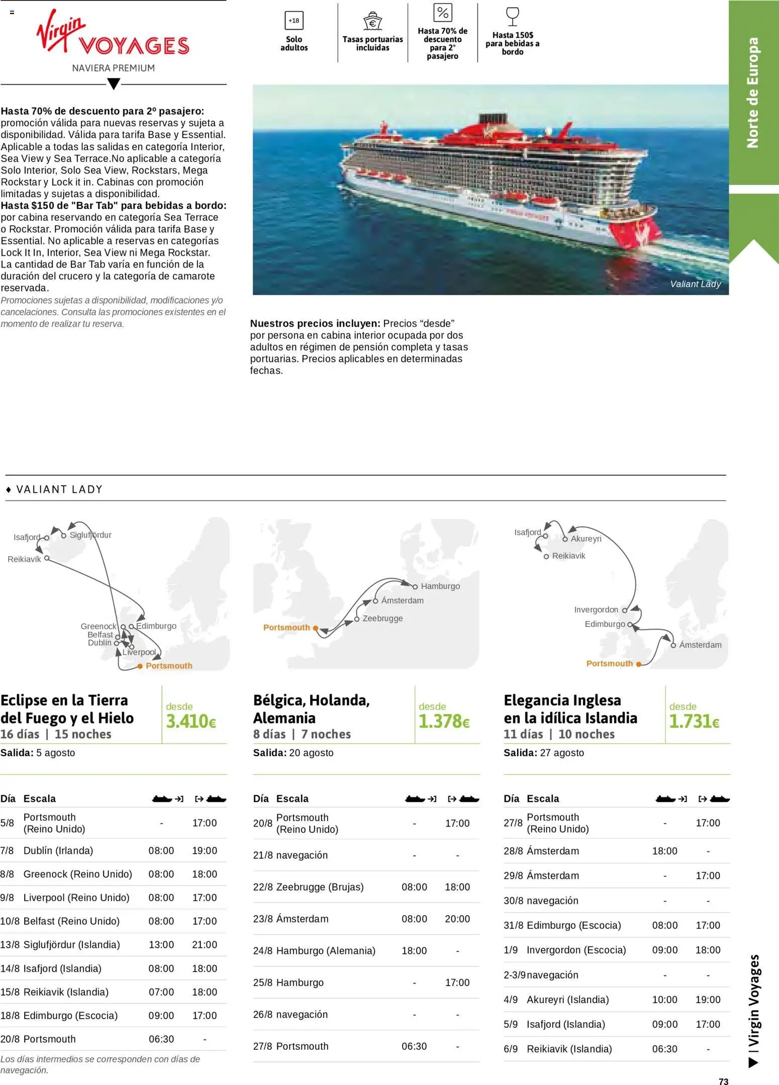Viajes El Corte Inglés Cruceros marítimos