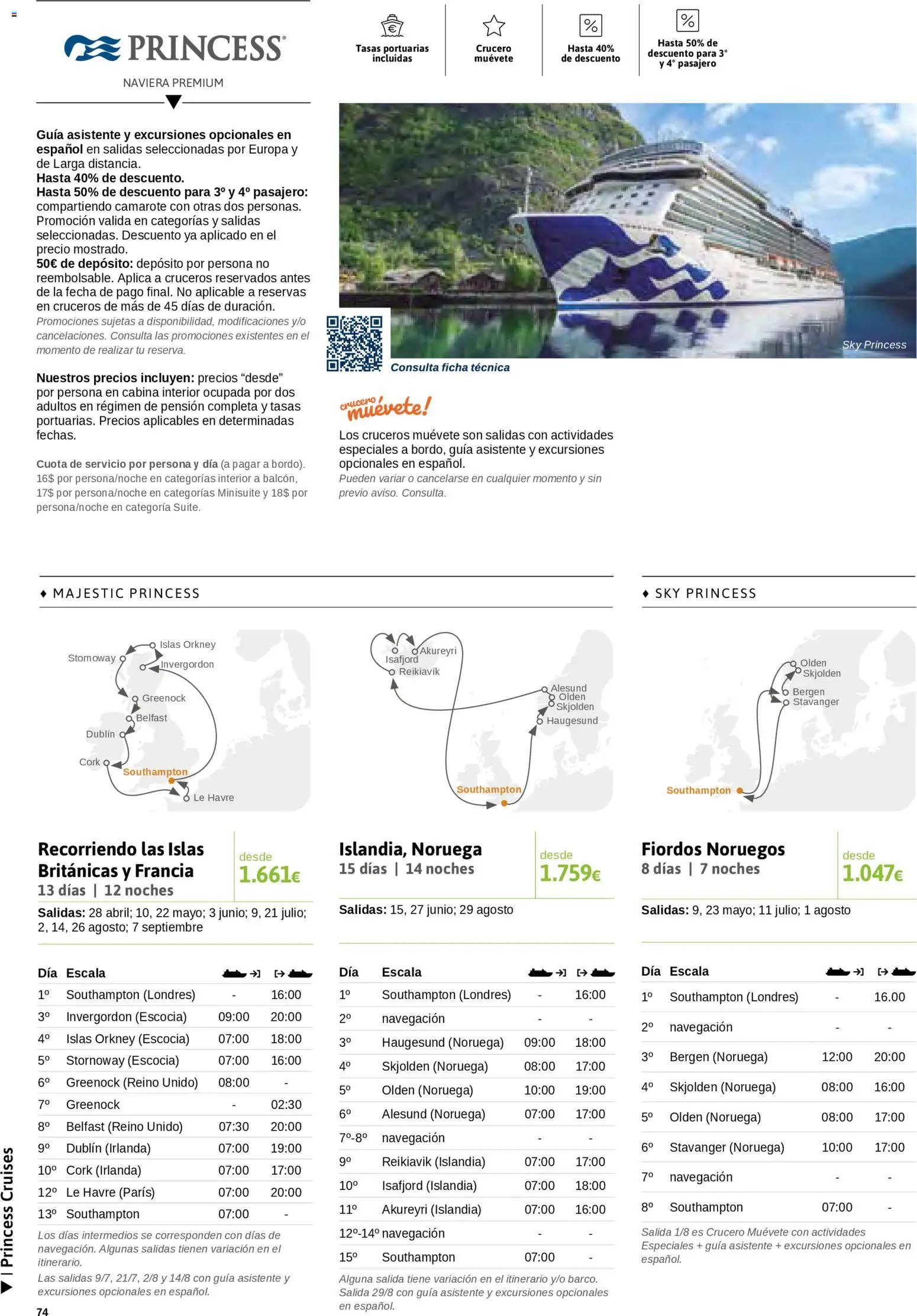 Viajes El Corte Inglés Cruceros marítimos
