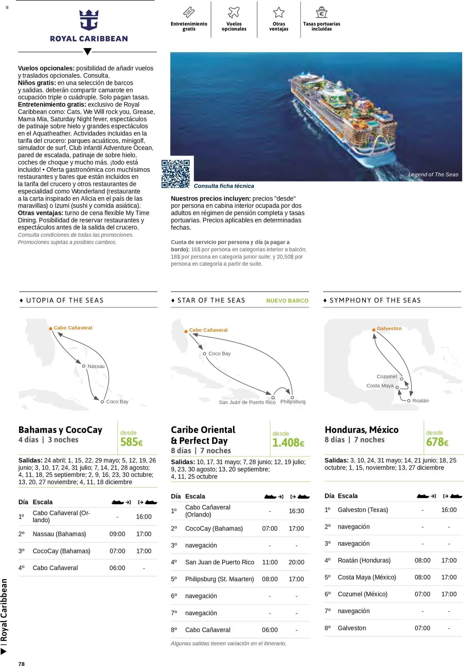 Viajes El Corte Inglés Cruceros marítimos