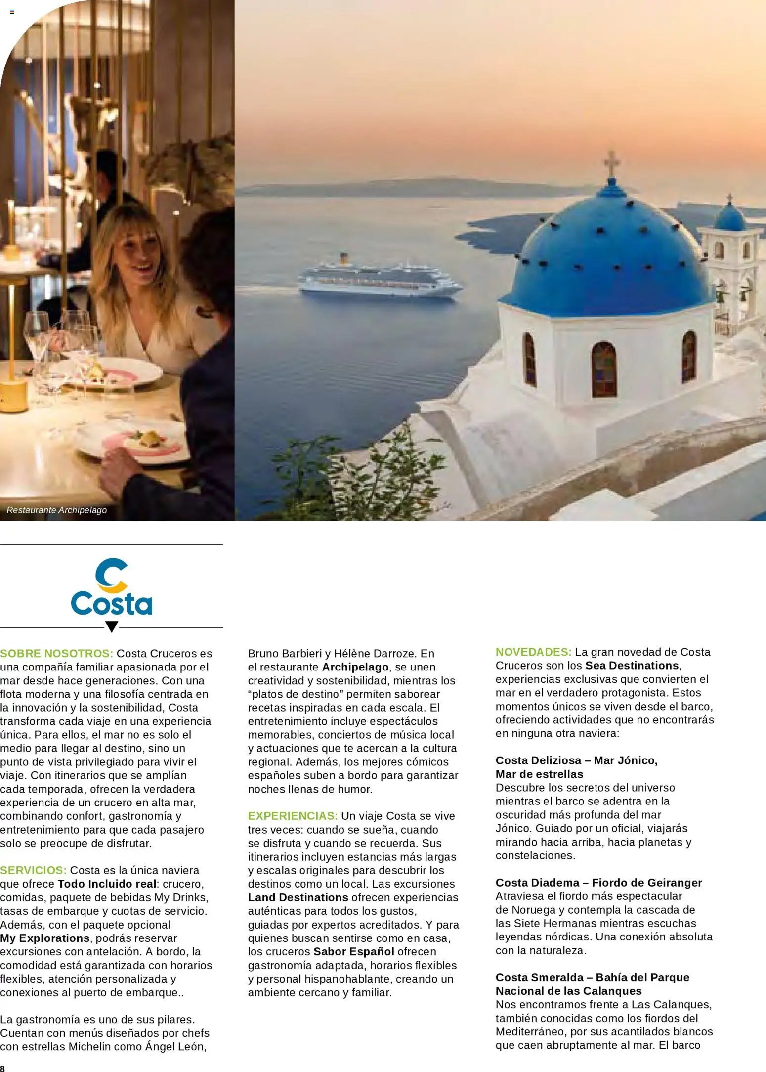 Viajes El Corte Inglés Cruceros marítimos