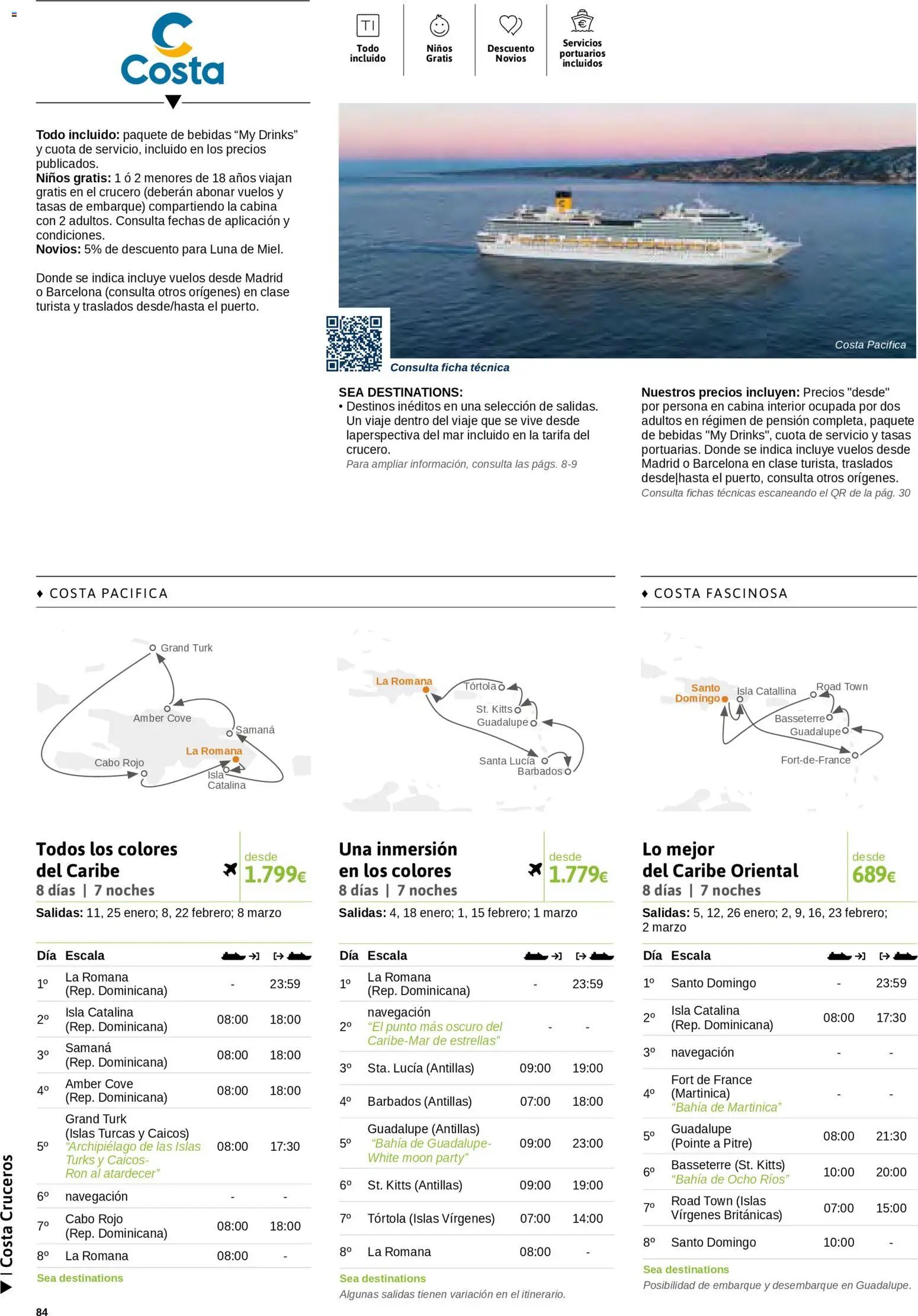 Viajes El Corte Inglés Cruceros marítimos