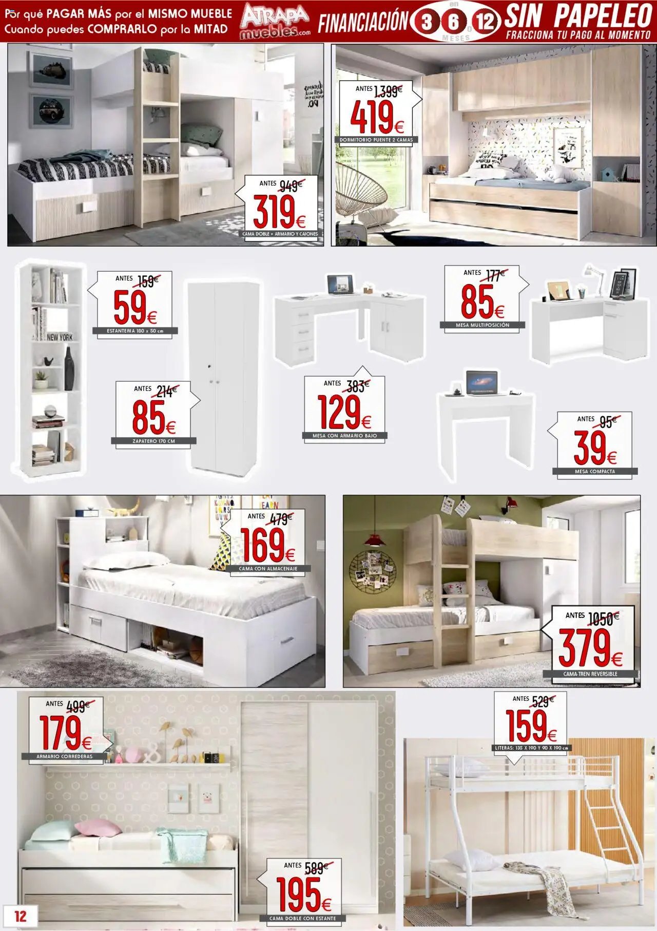 Atrapa Muebles folleto