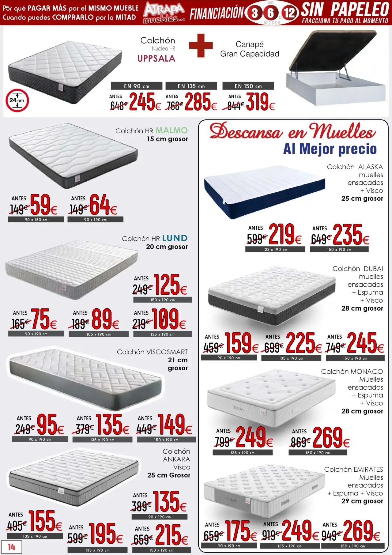 Atrapa Muebles folleto
