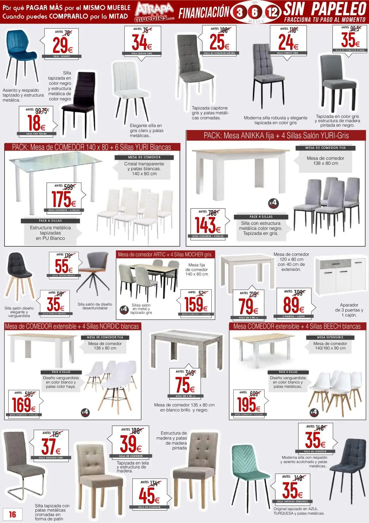 Atrapa Muebles folleto