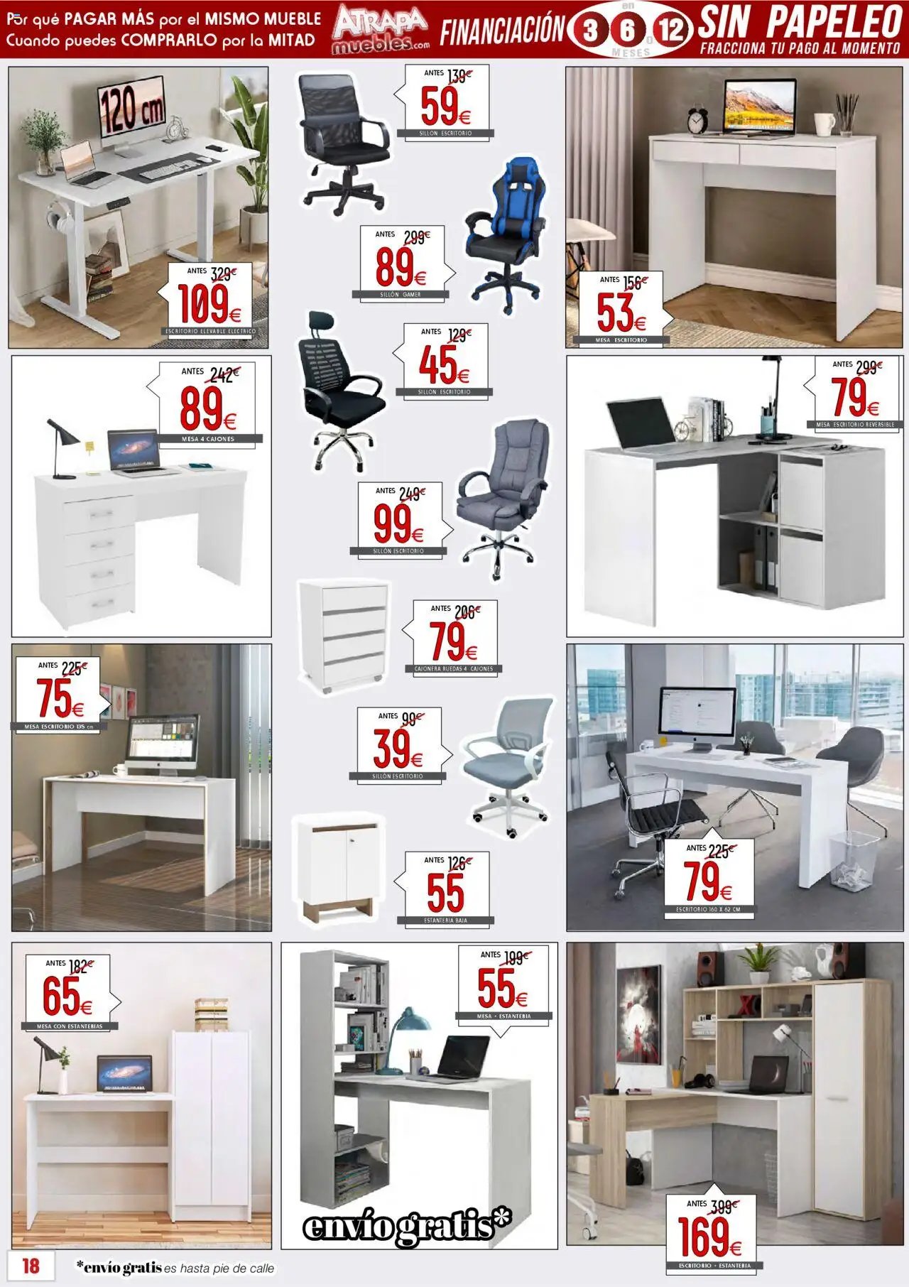 Atrapa Muebles folleto