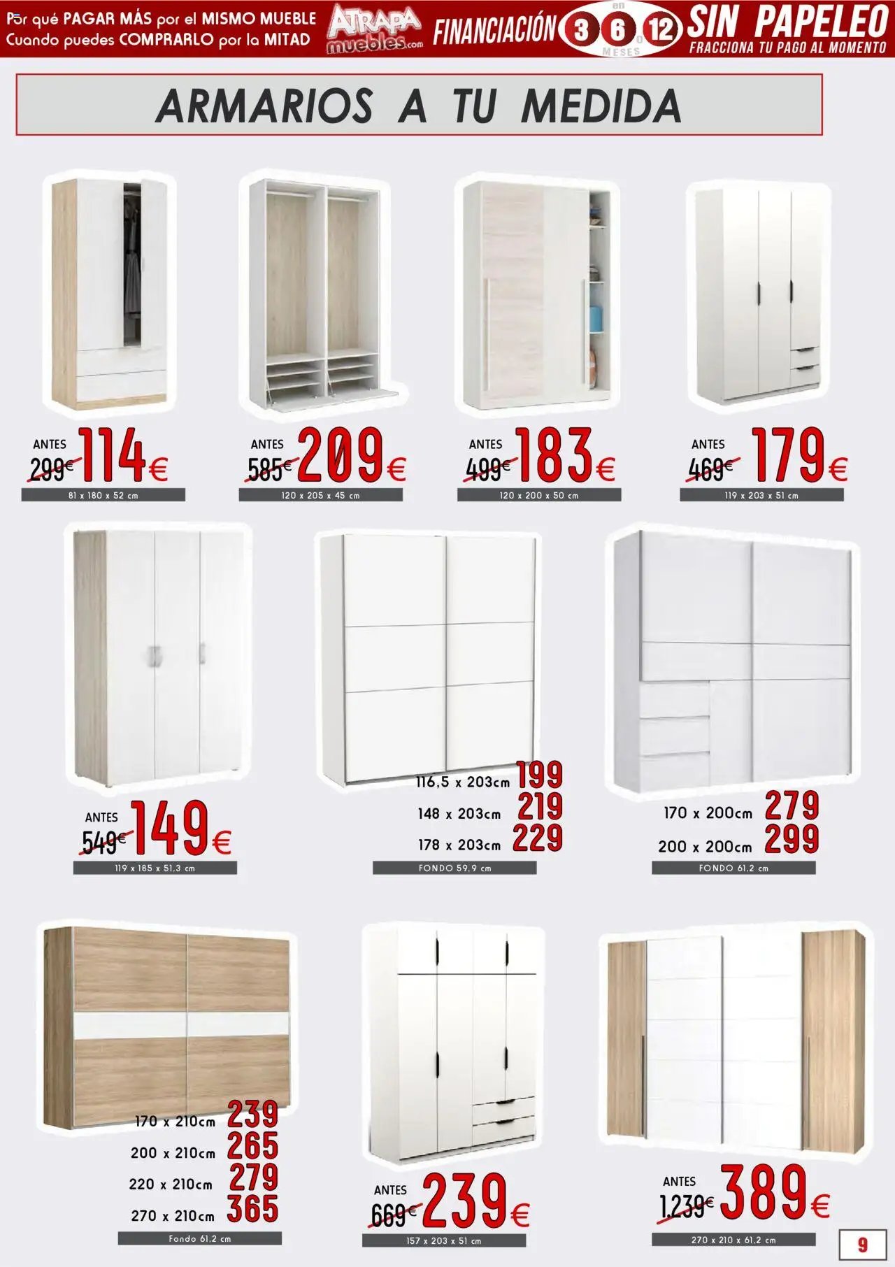 Atrapa Muebles folleto