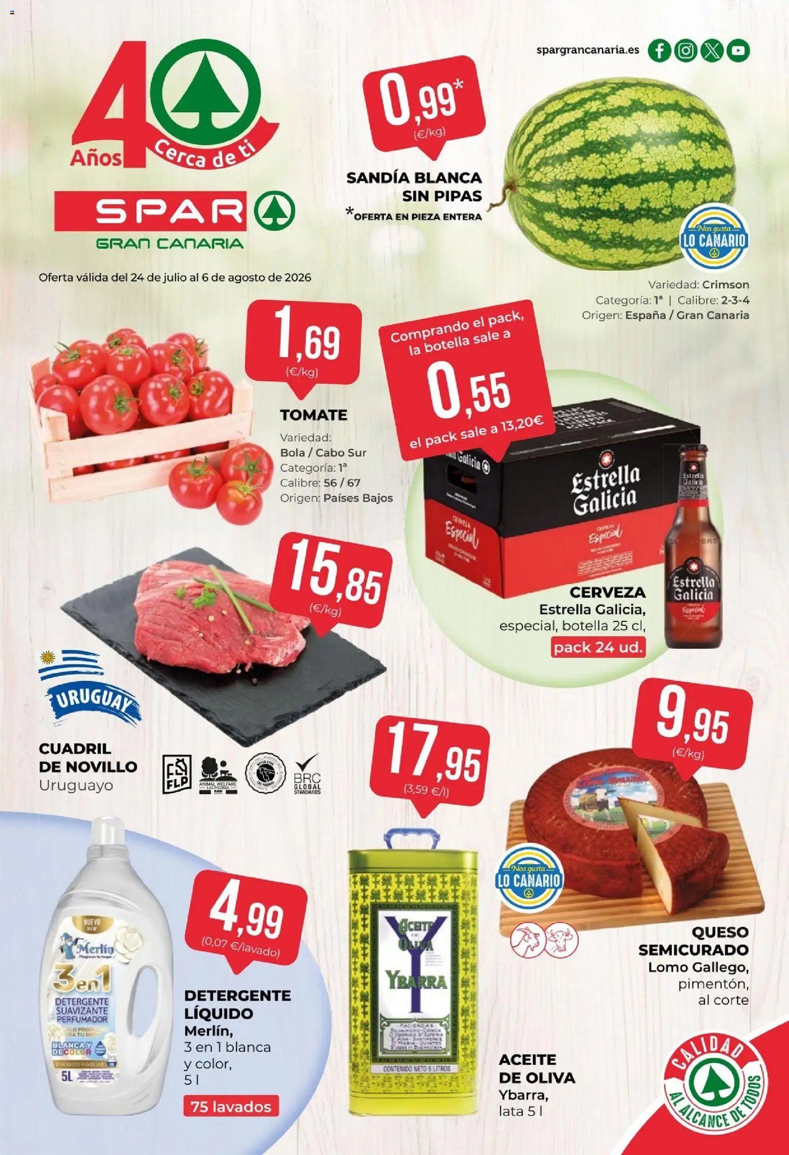 Spar folleto
