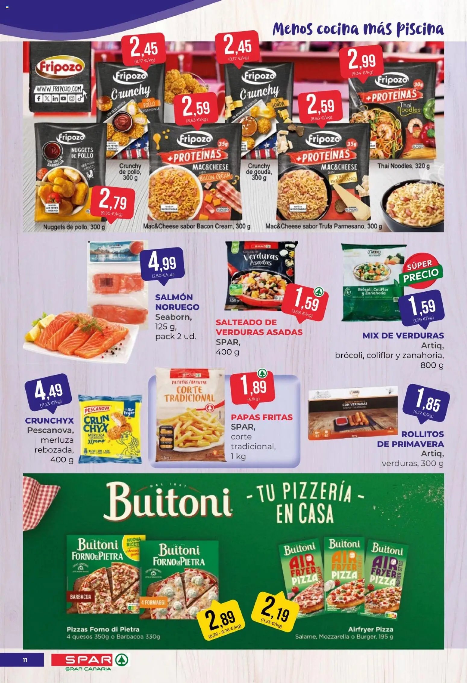 Spar folleto