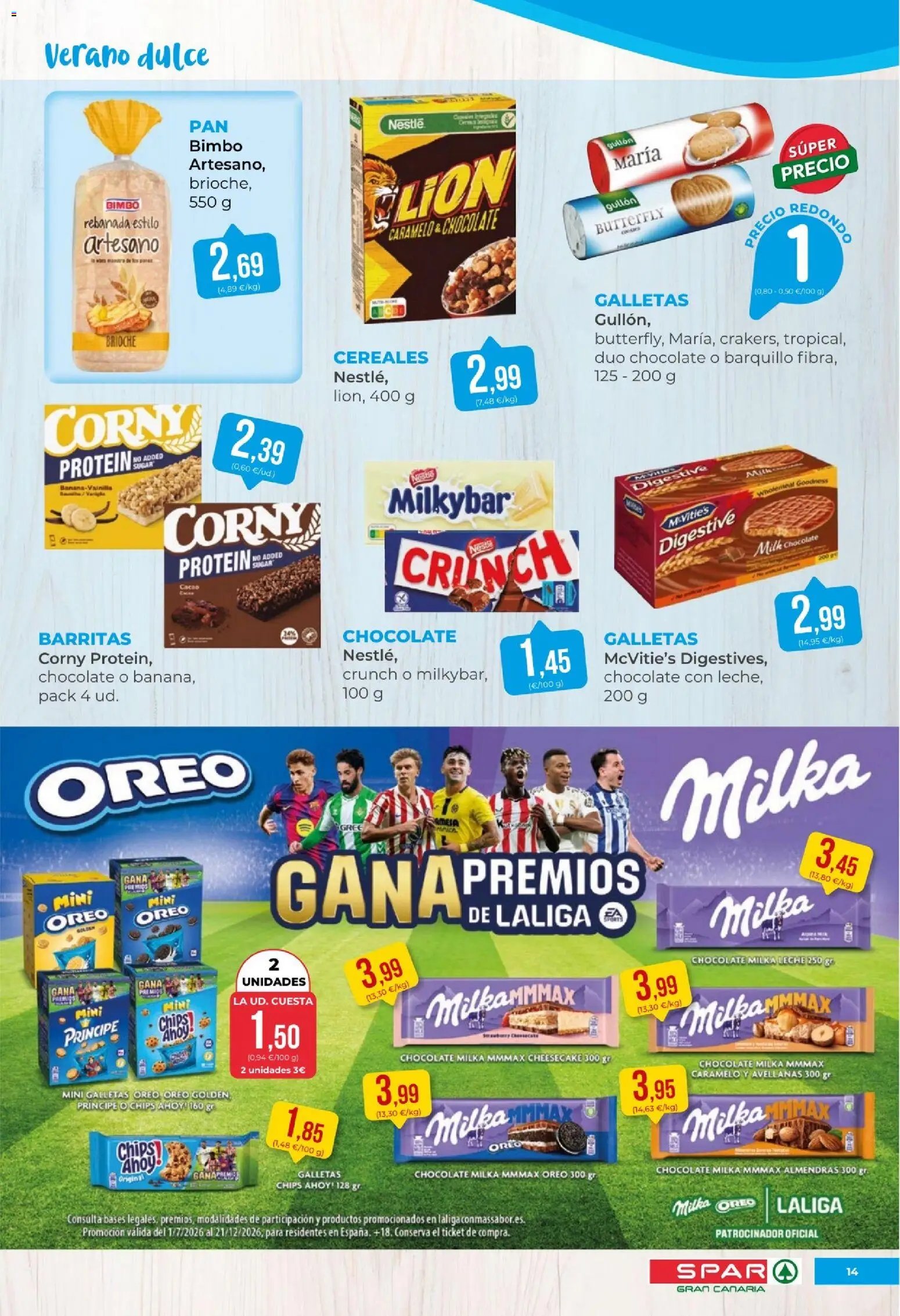 Spar folleto
