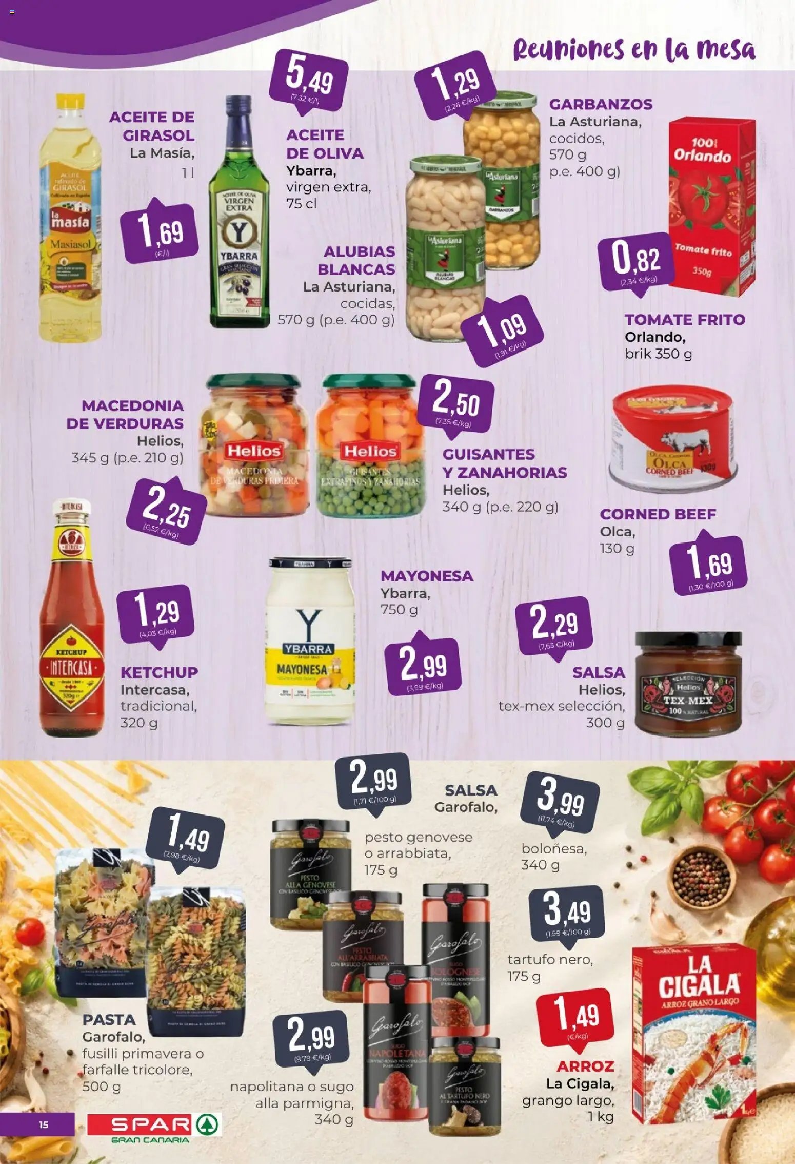 Spar folleto