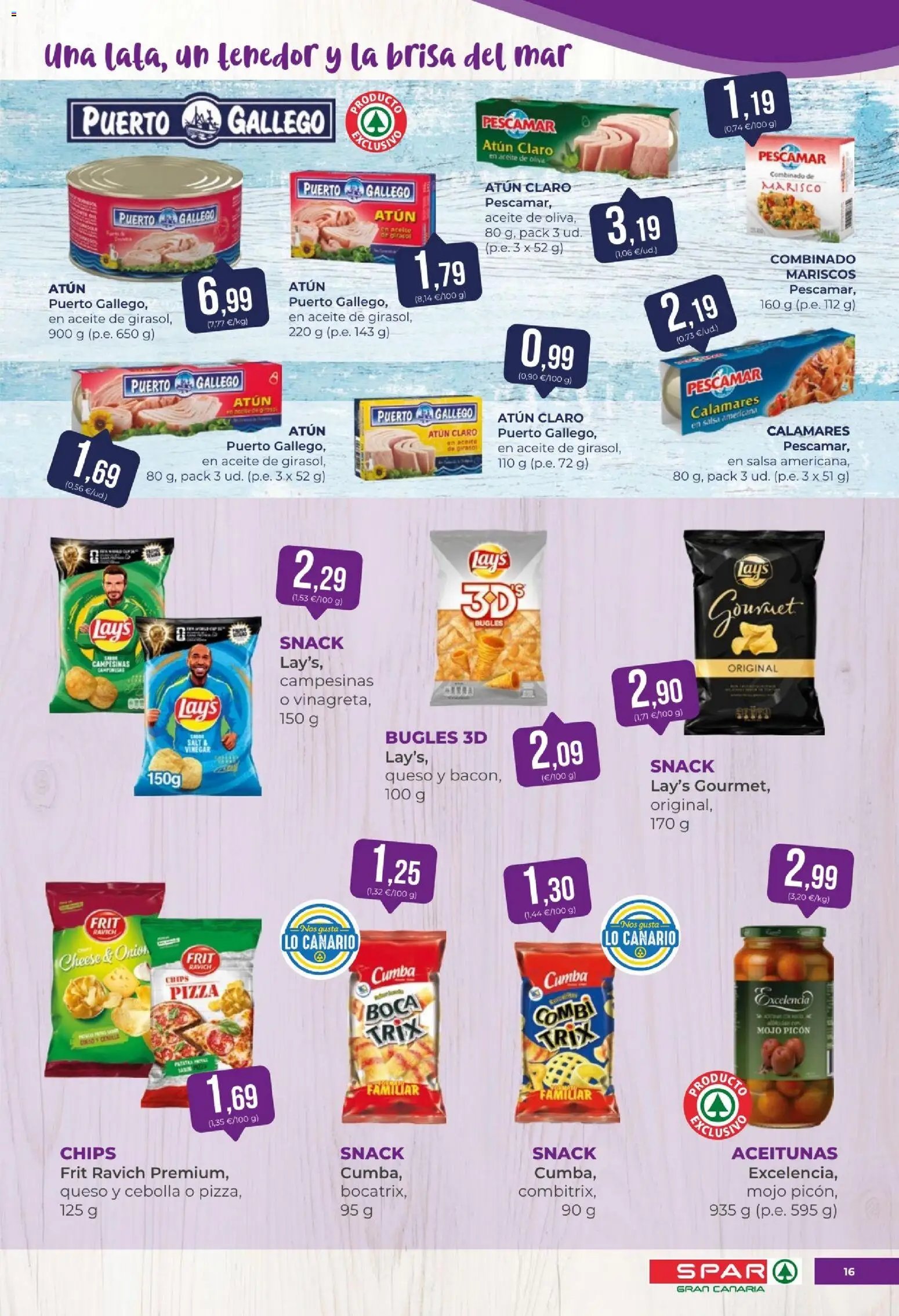Spar folleto