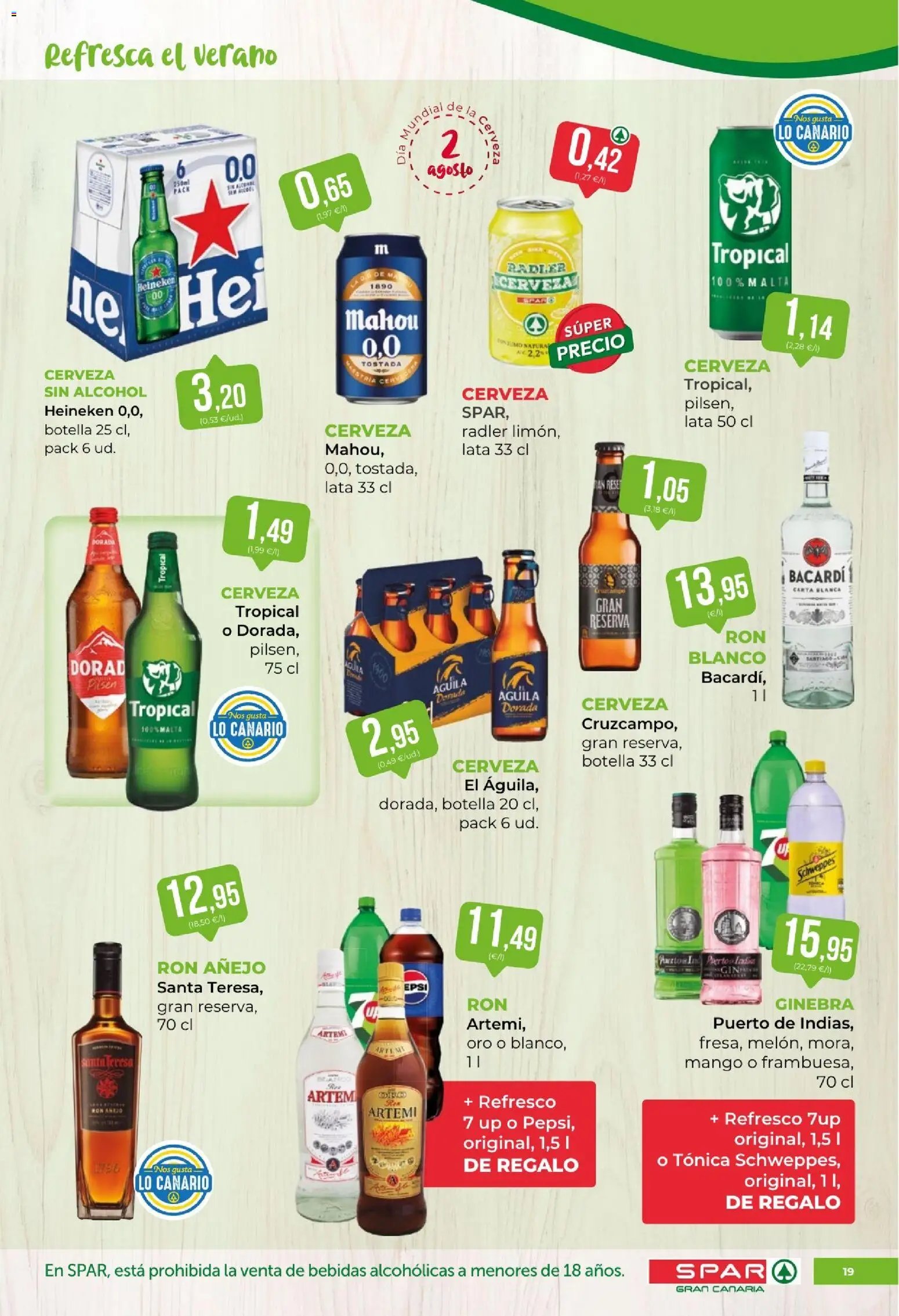 Spar folleto