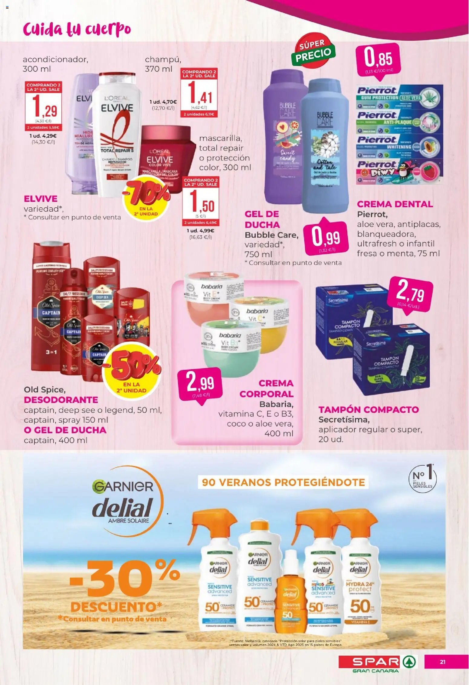 Spar folleto