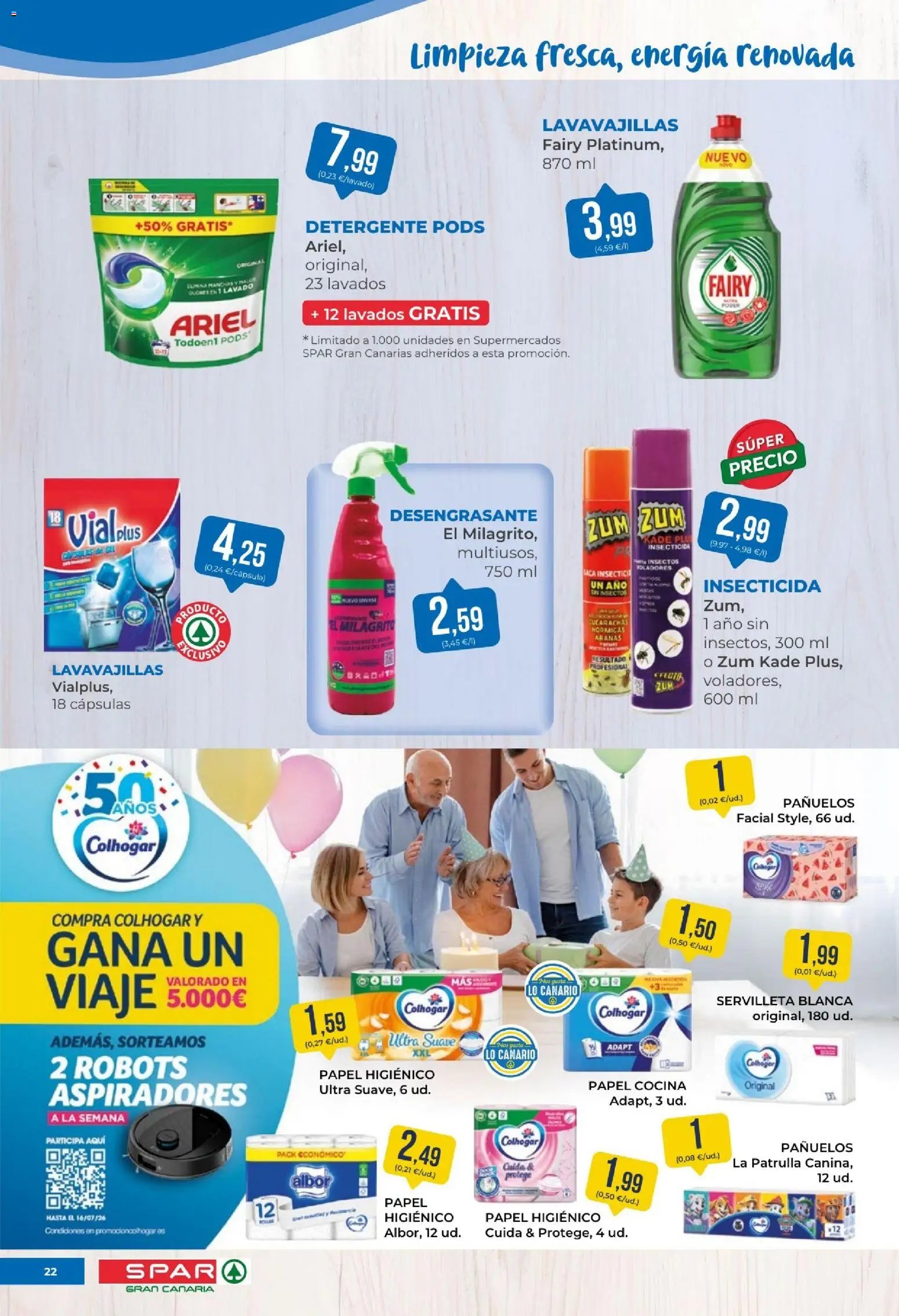 Spar folleto