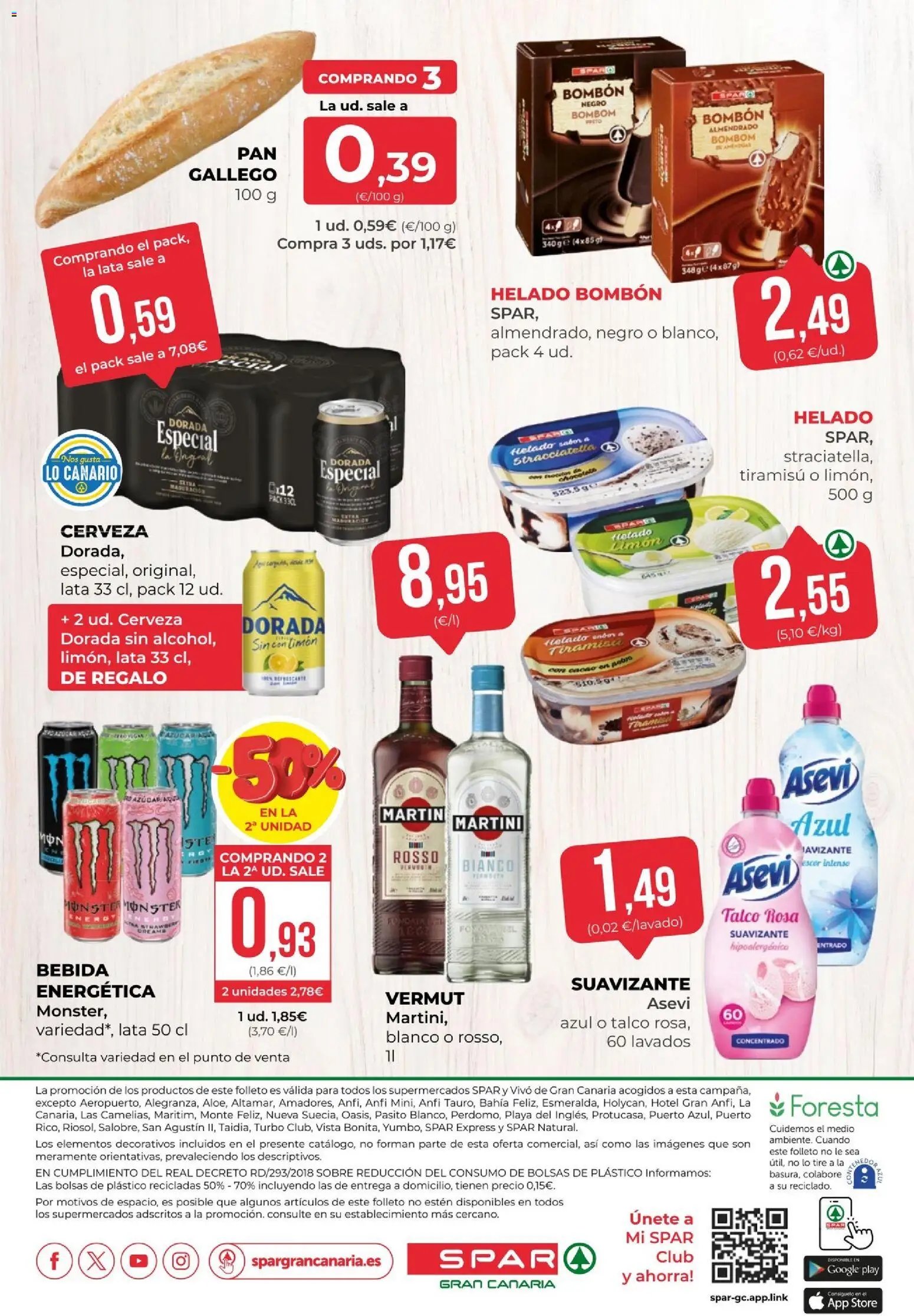 Spar folleto