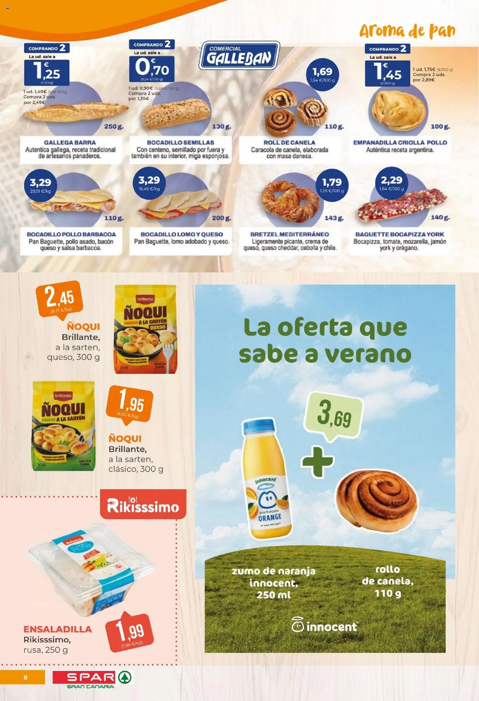 Spar folleto