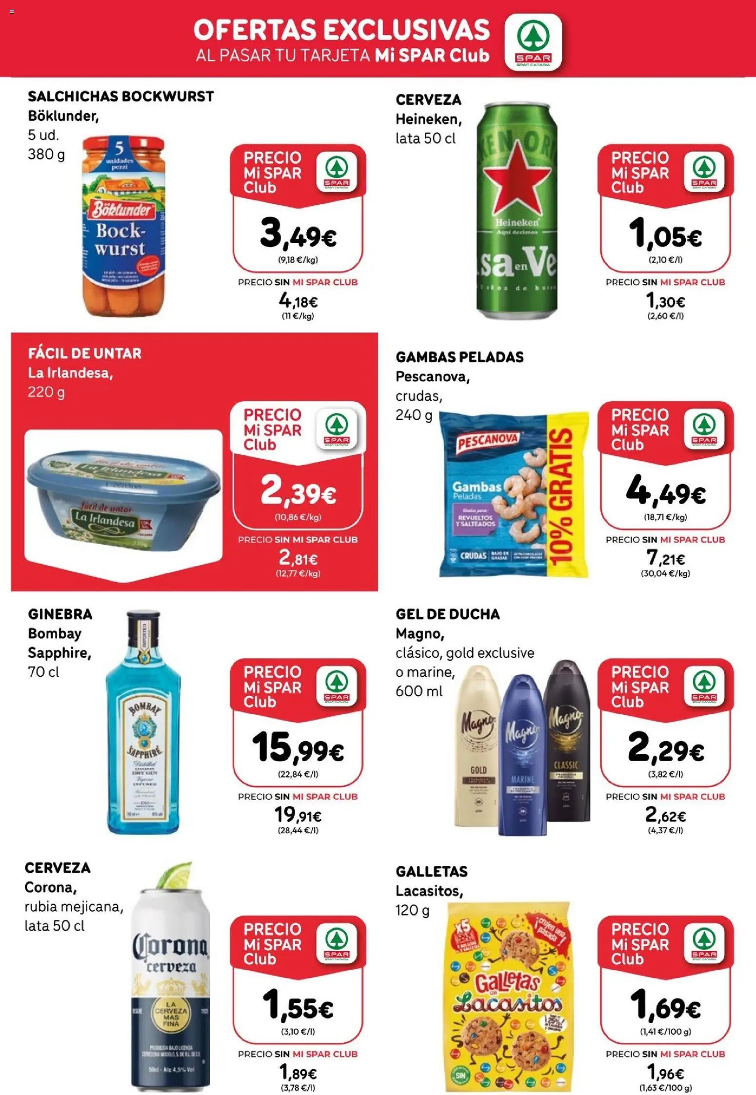 Spar folleto