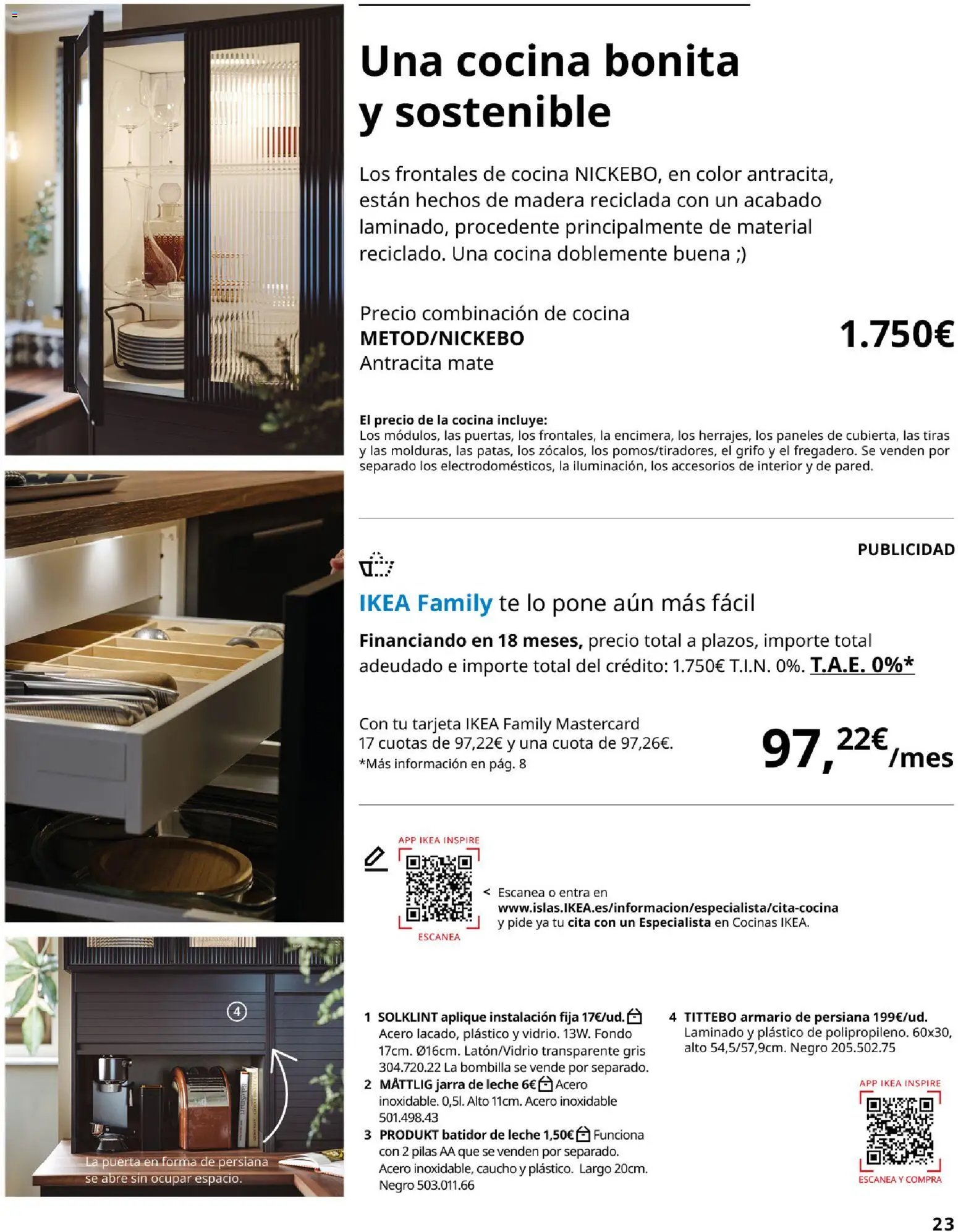 Catálogo IKEA Cocinas