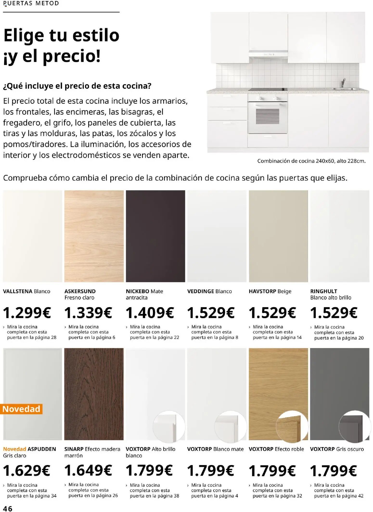 Catálogo IKEA Cocinas