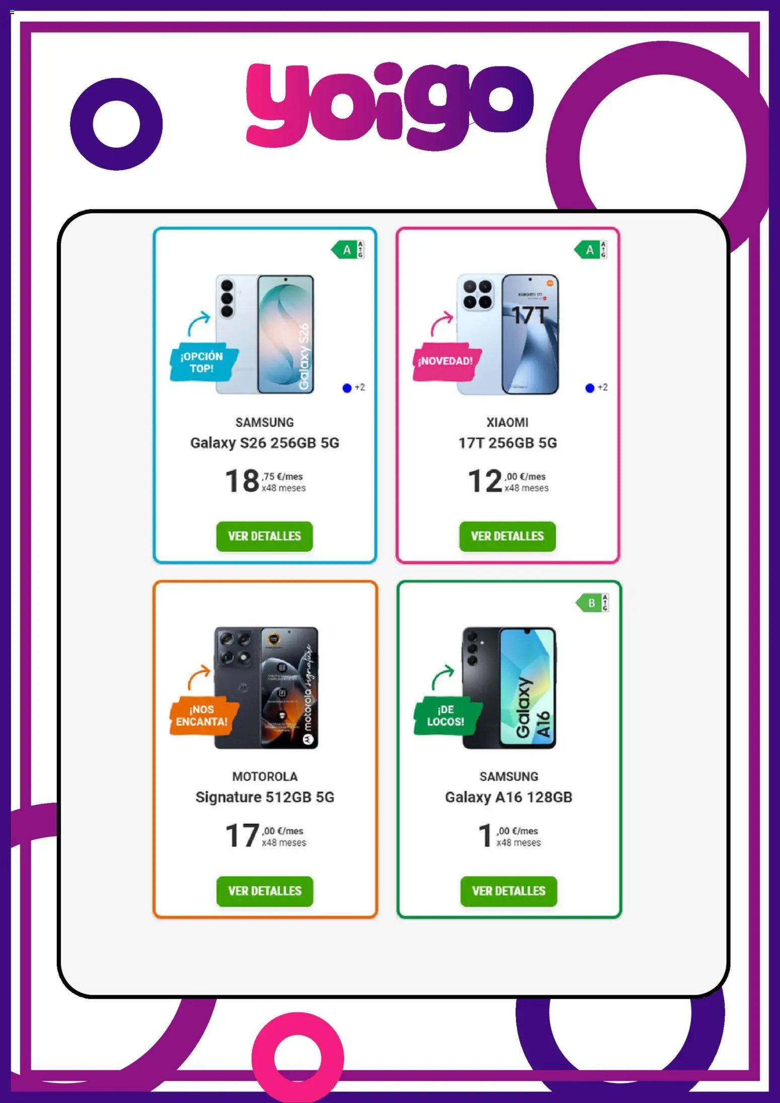 Yoigo ofertas