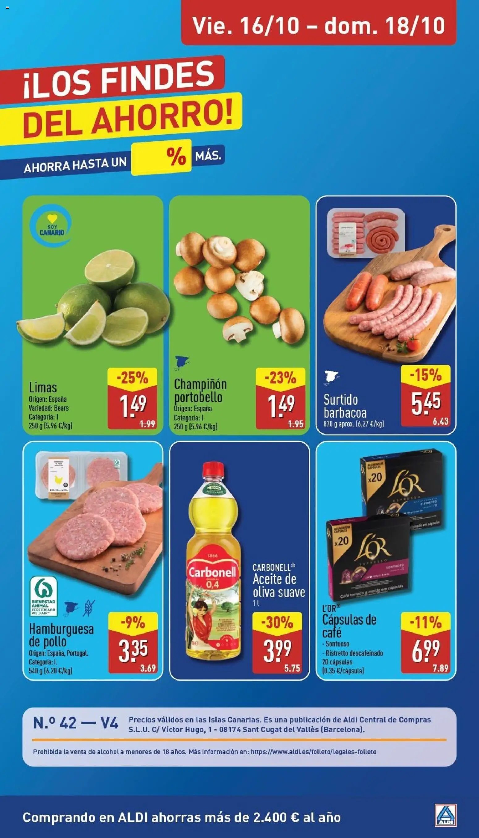 Aldi folleto Canarias