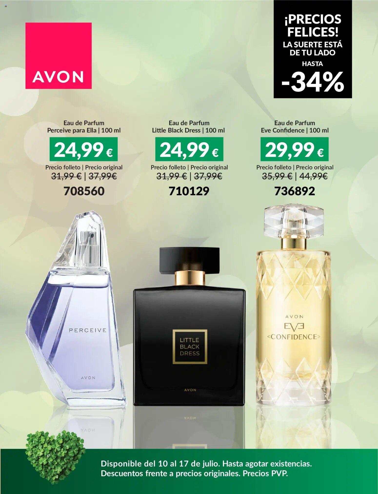 Avon Precios Felices