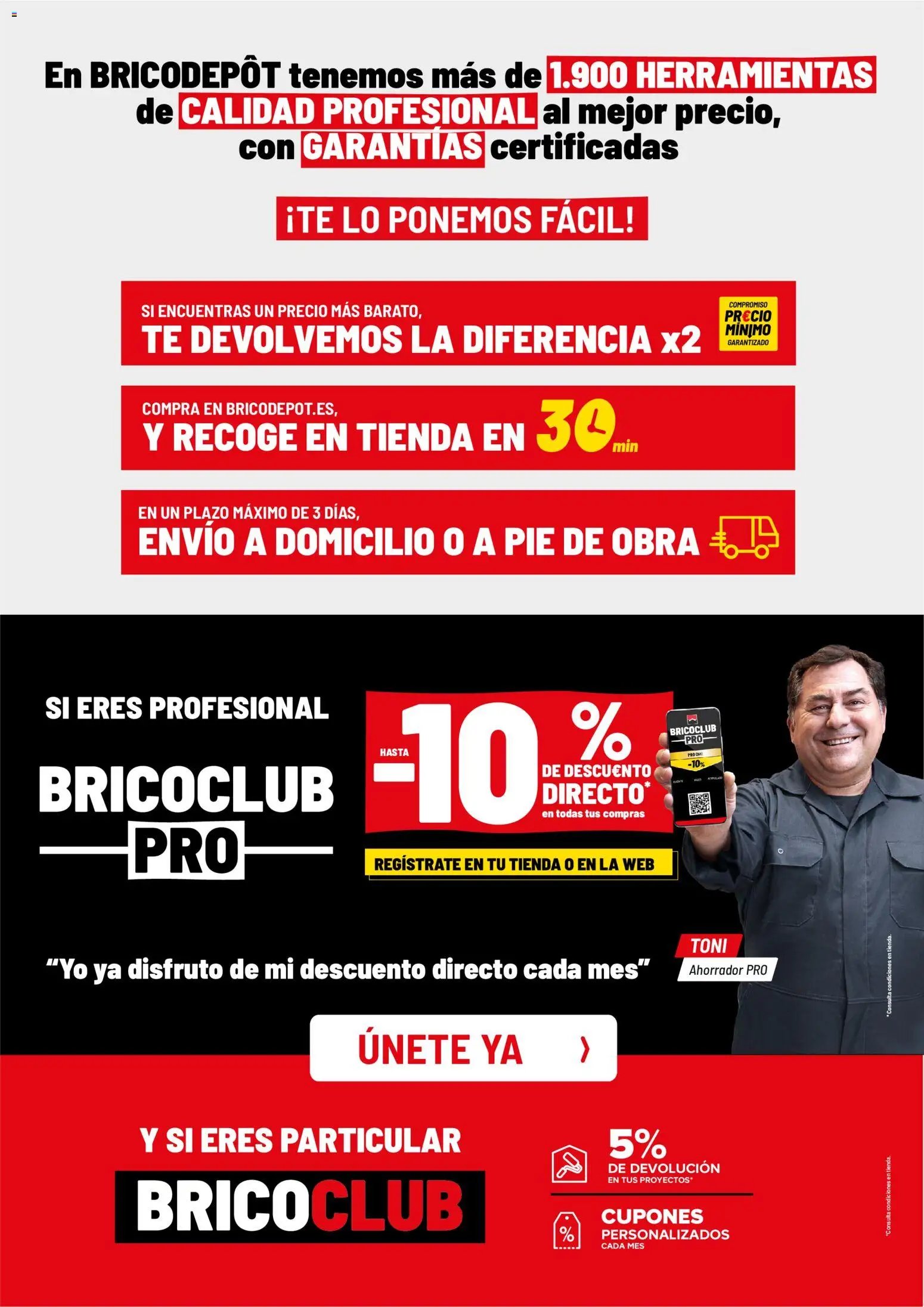Brico Depôt Catalogo de Herramientas