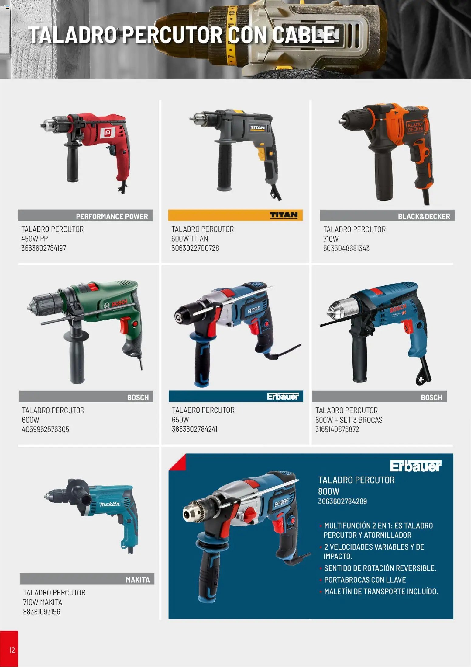Brico Depôt Catalogo de Herramientas