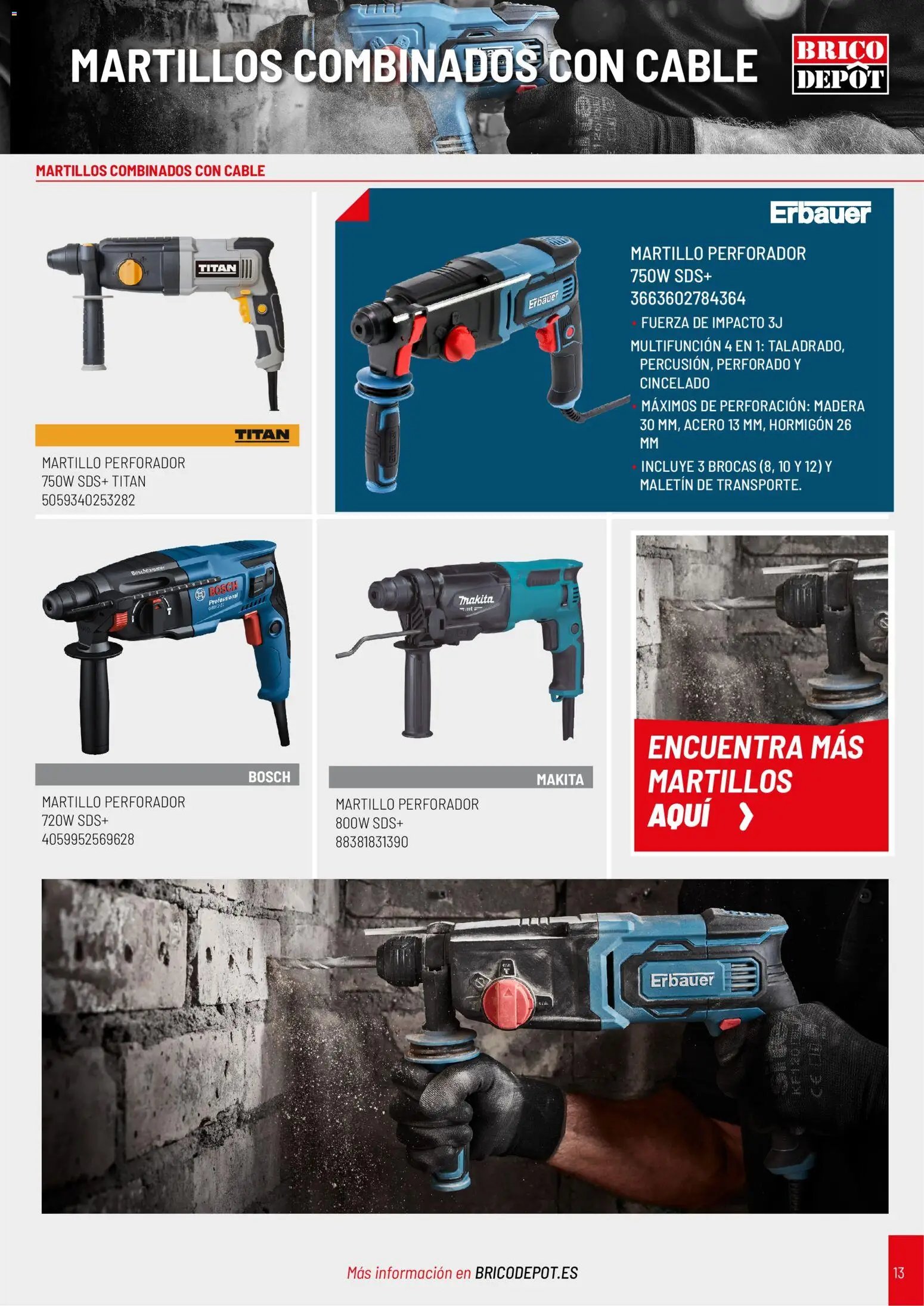 Brico Depôt Catalogo de Herramientas