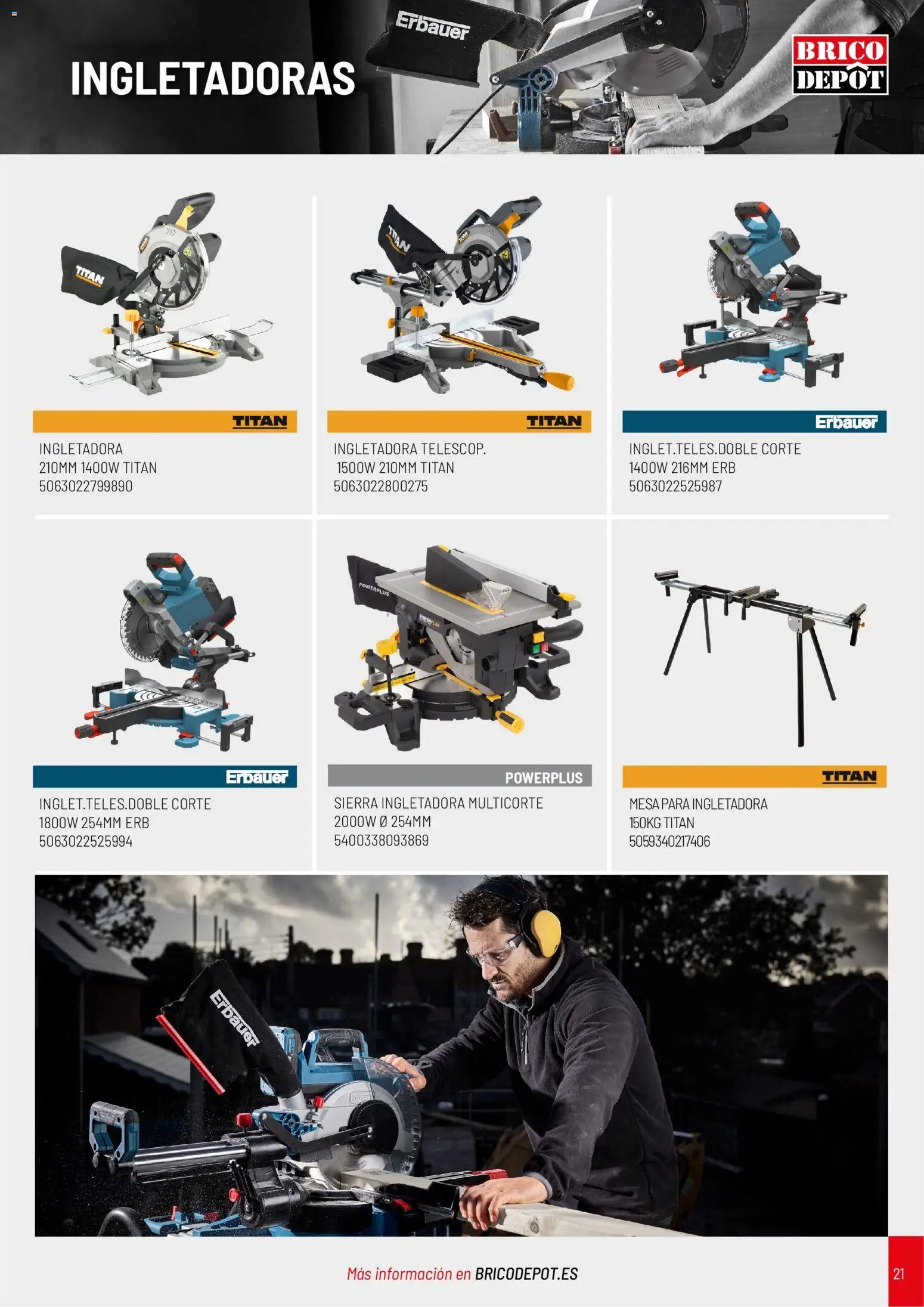 Brico Depôt Catalogo de Herramientas
