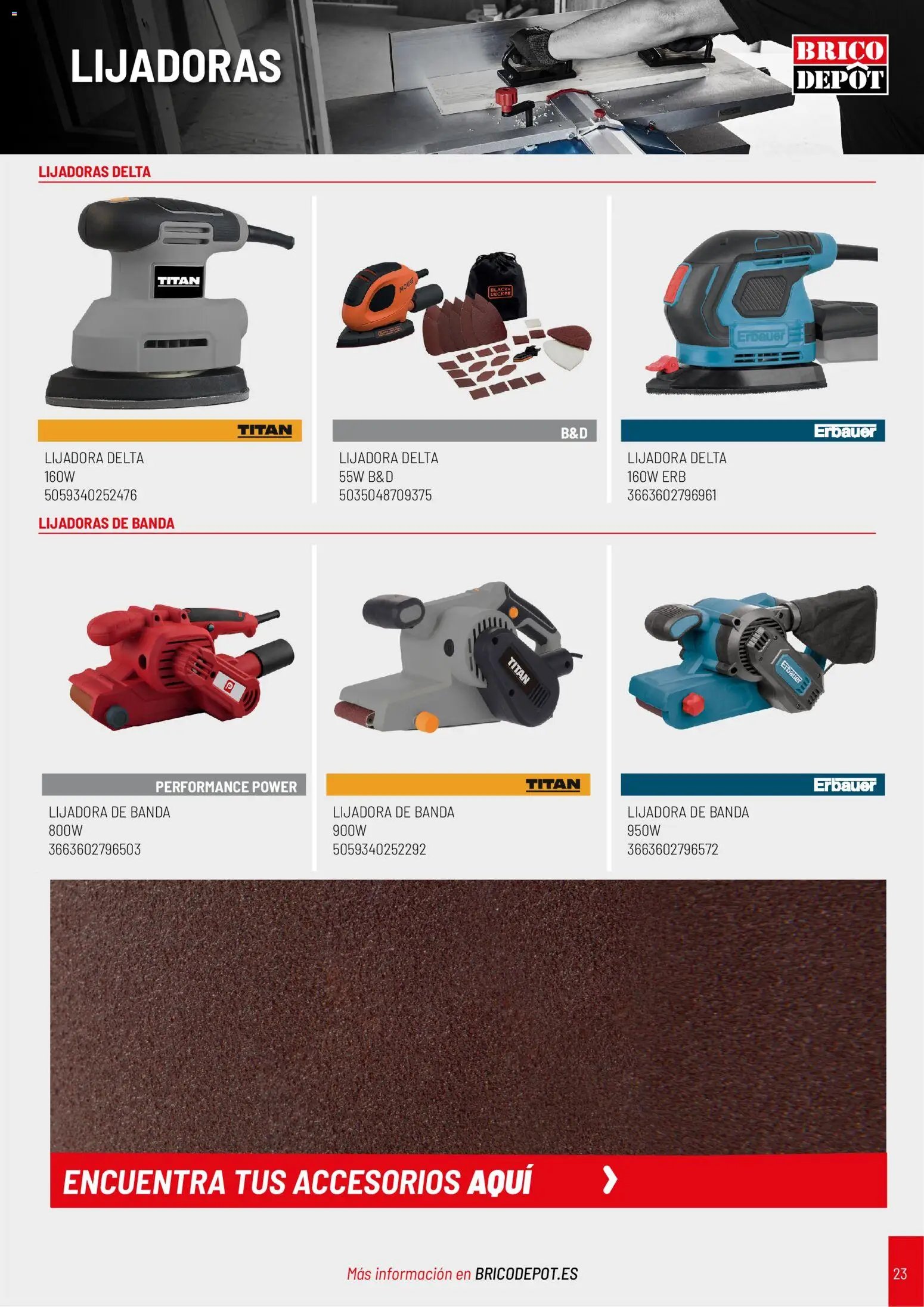 Brico Depôt Catalogo de Herramientas