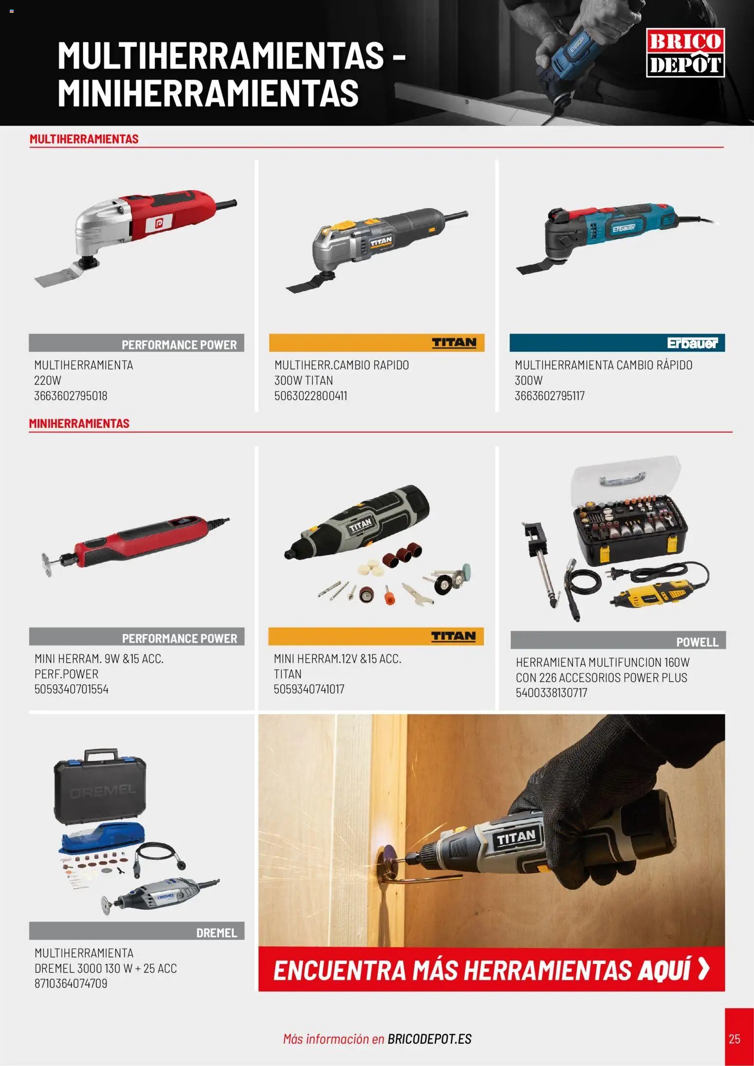 Brico Depôt Catalogo de Herramientas