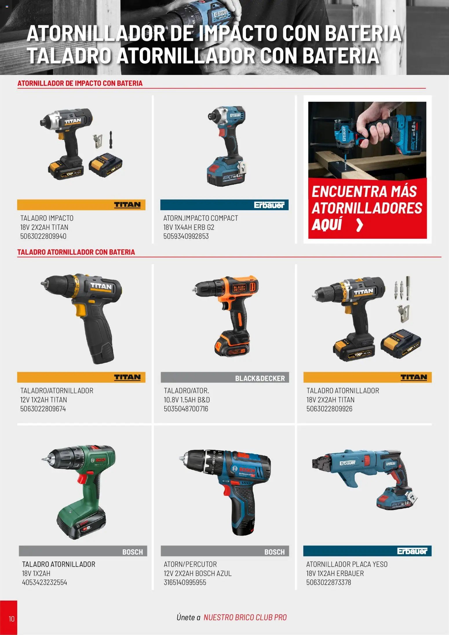 Brico Depôt Catalogo de Herramientas