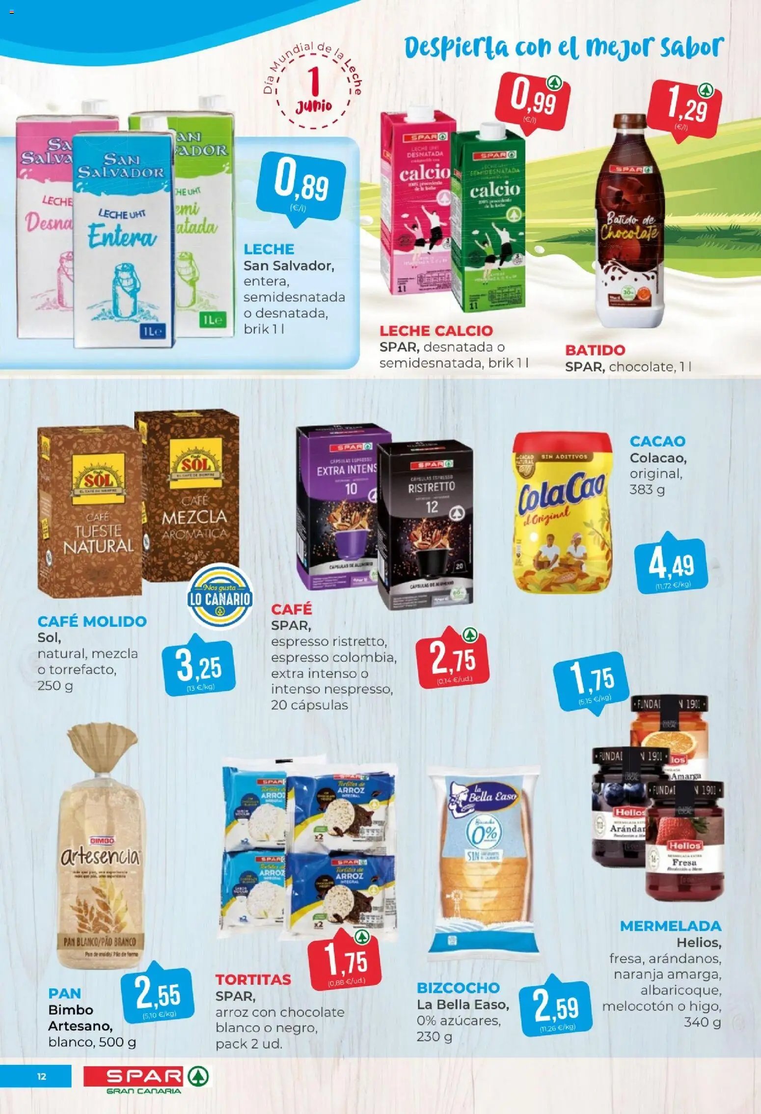 Spar - folleto