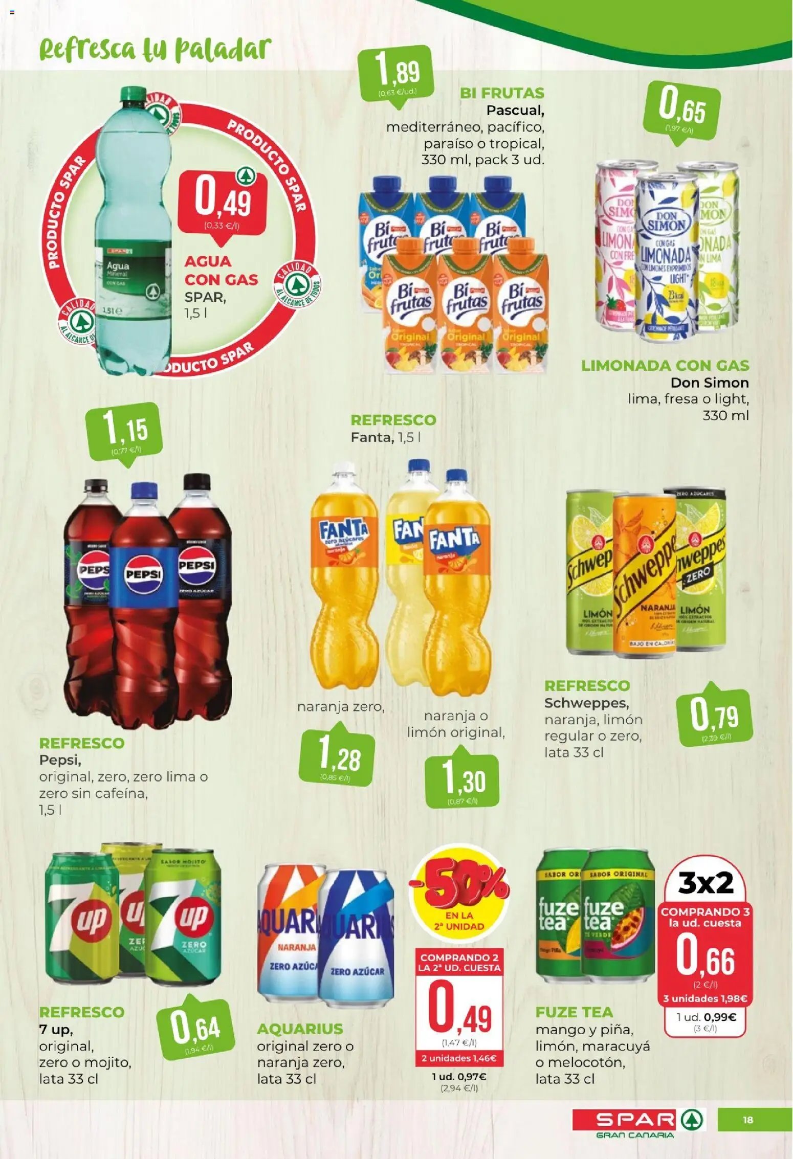 Spar - folleto