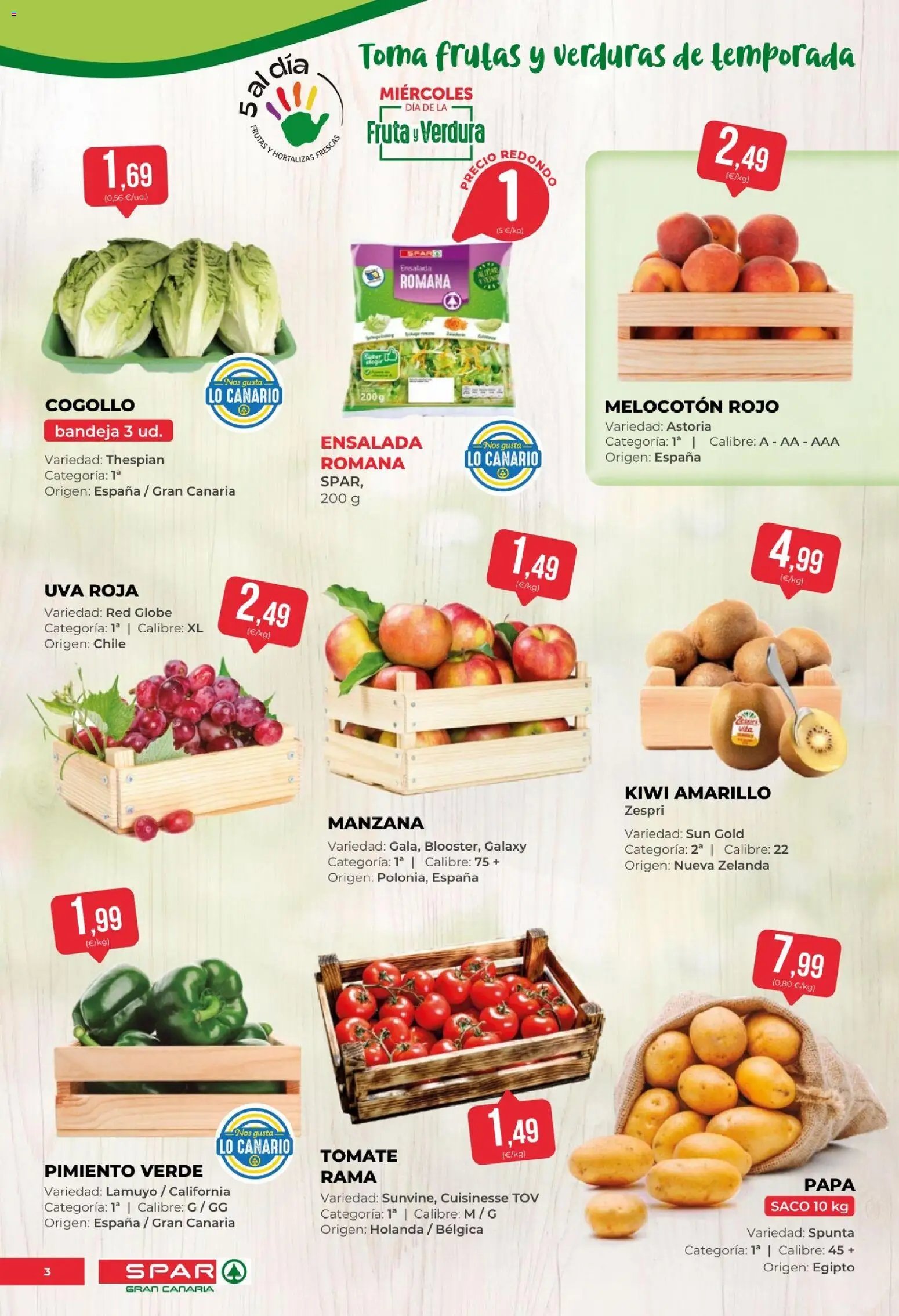 Spar - folleto