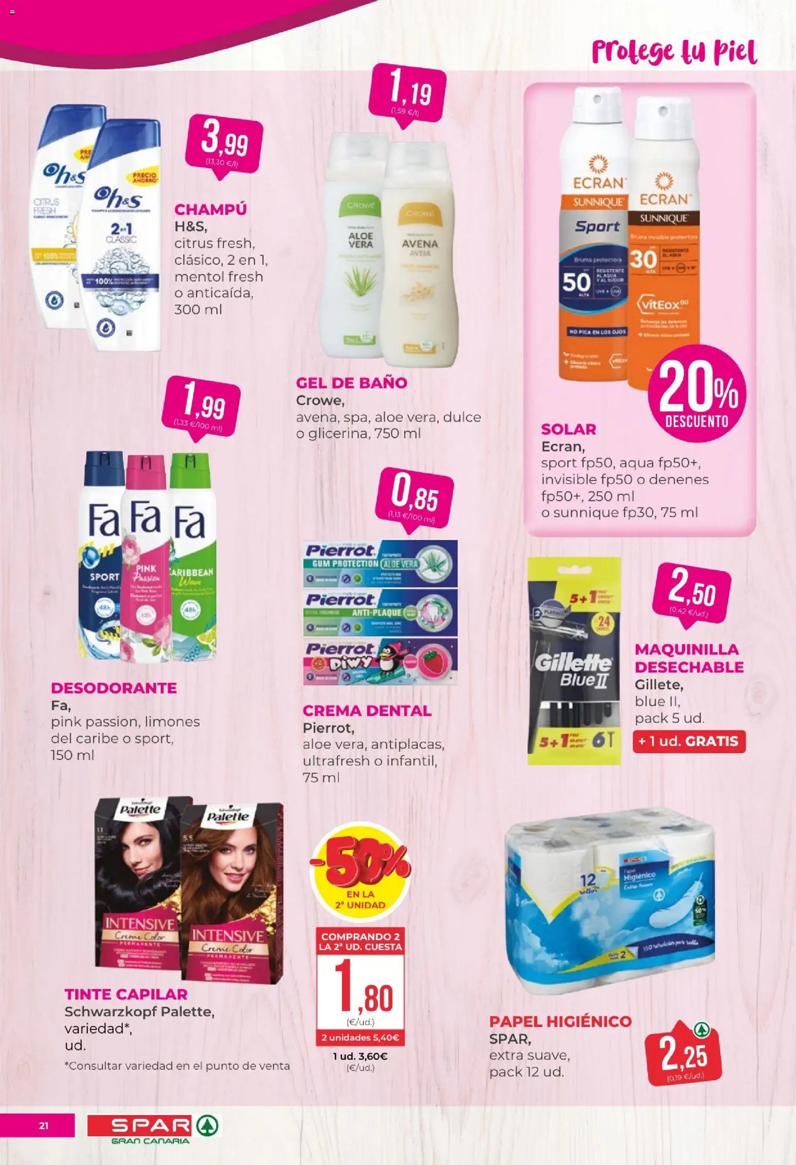 Spar - folleto