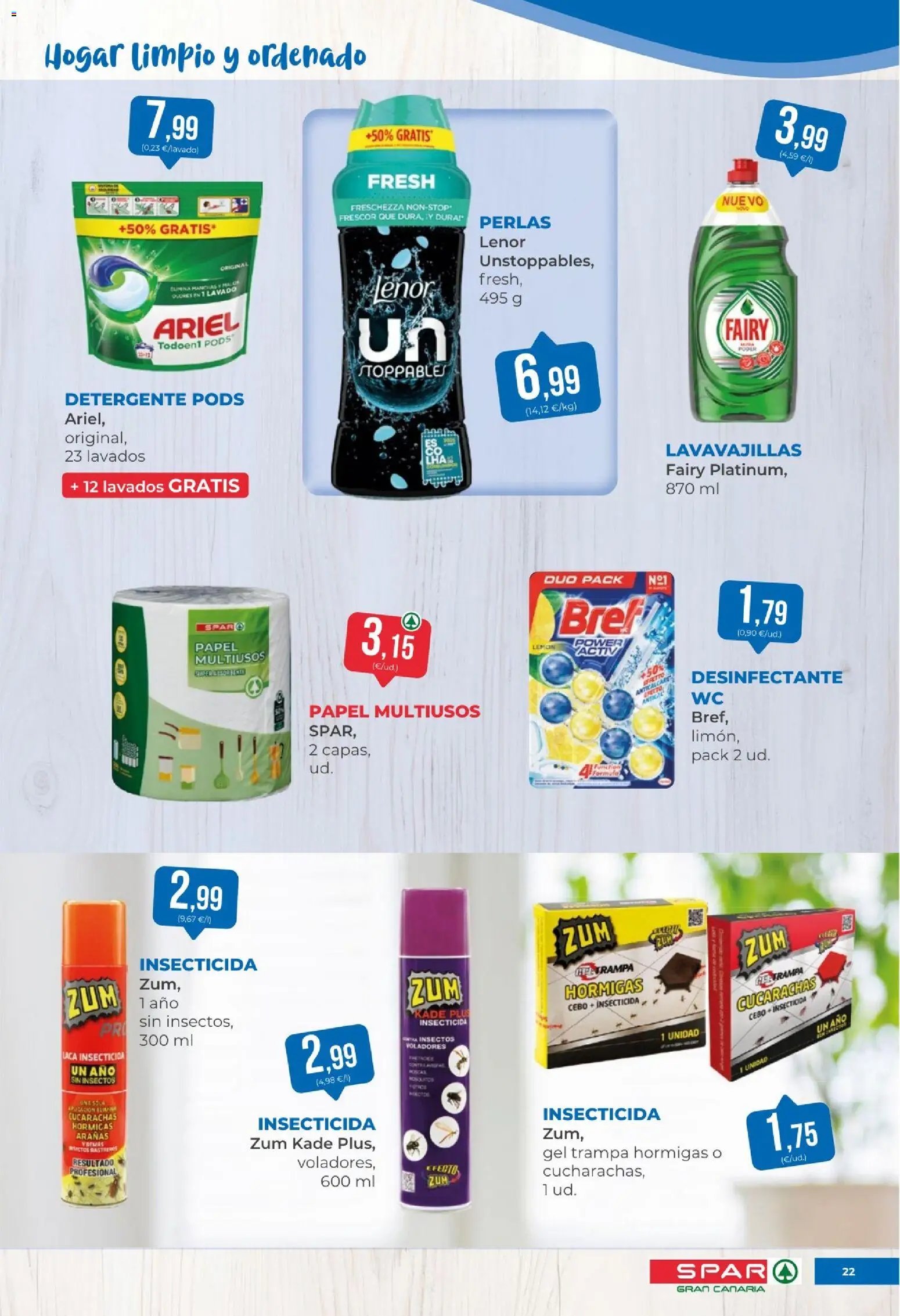 Spar - folleto