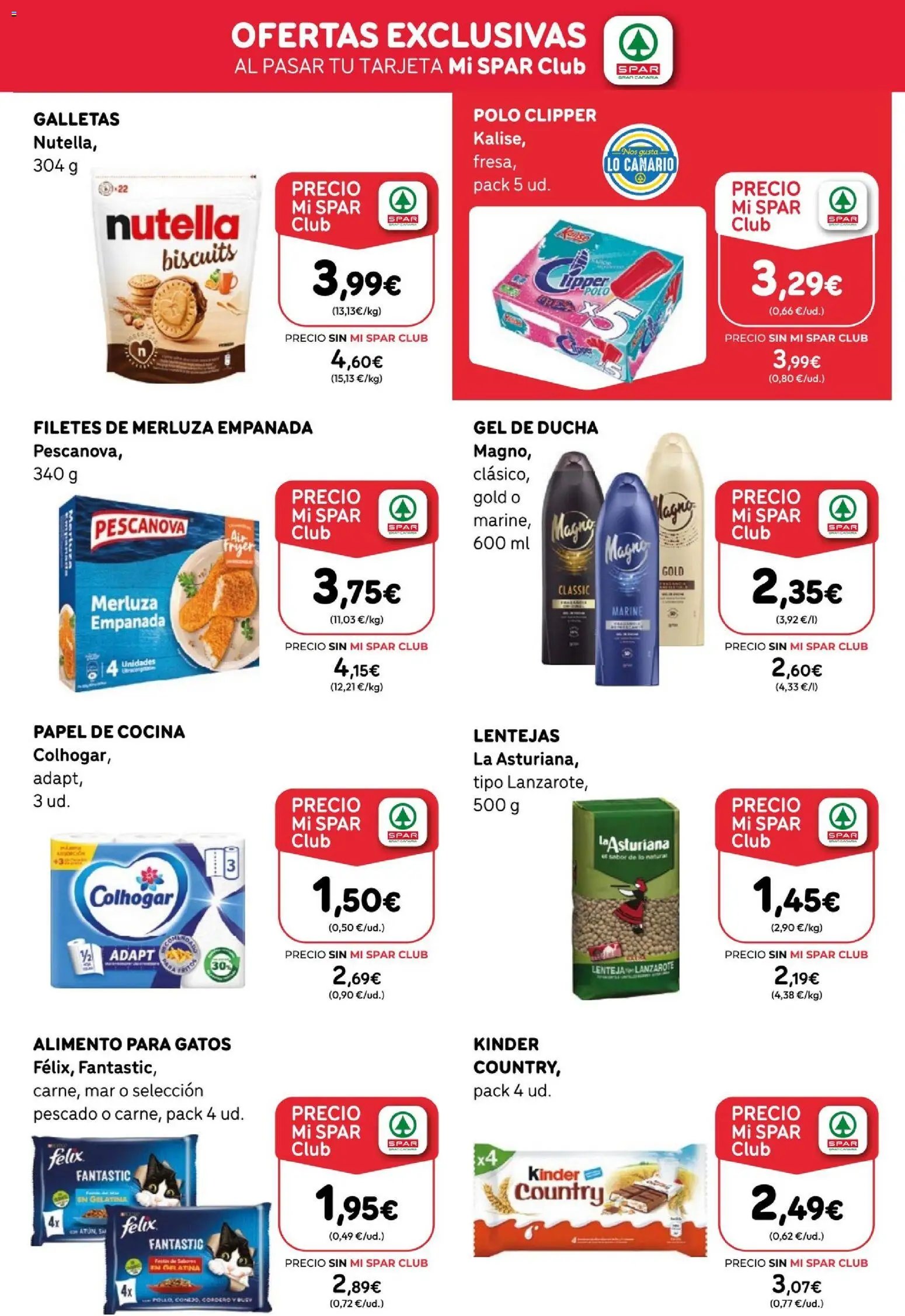 Spar - folleto