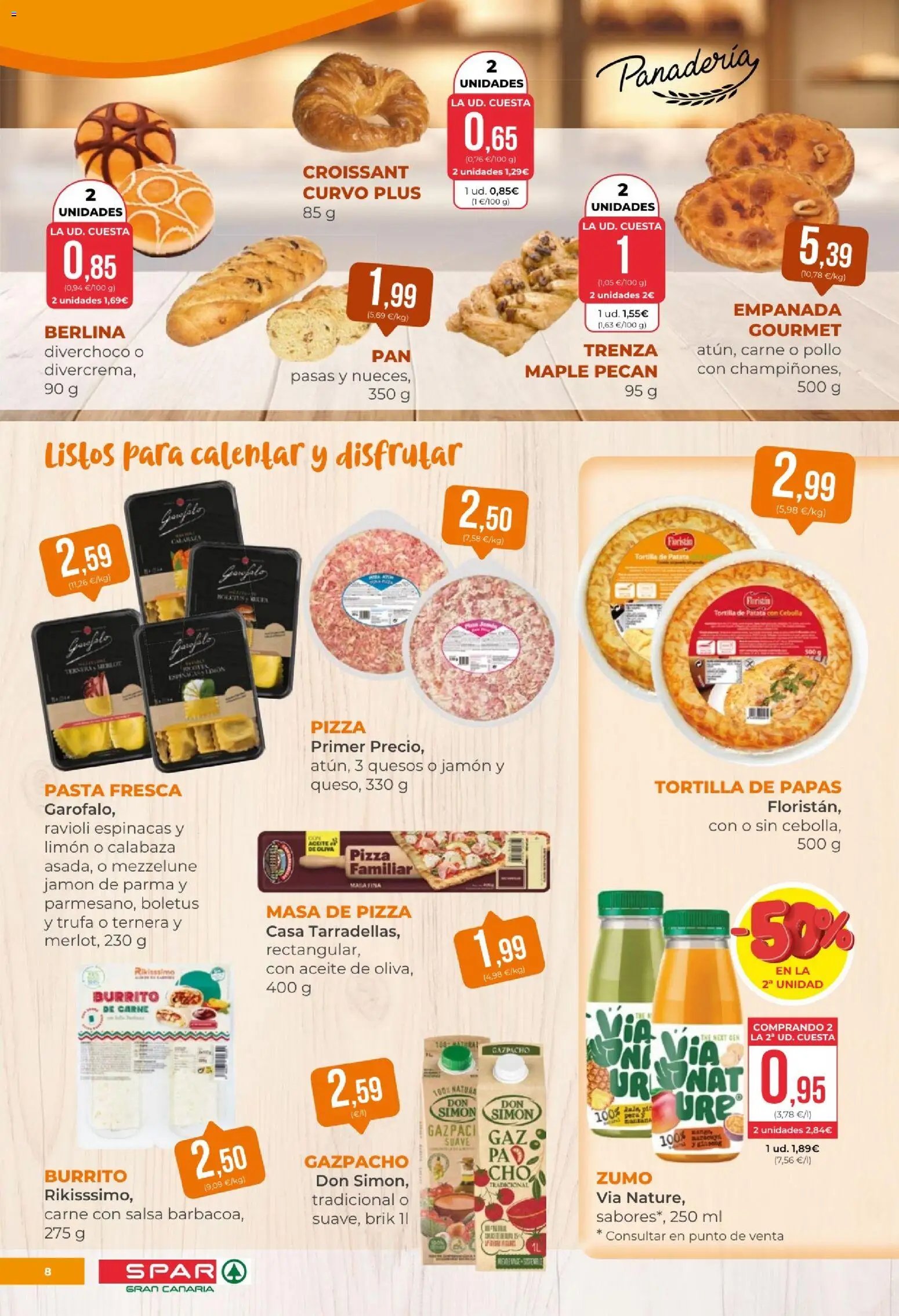 Spar - folleto