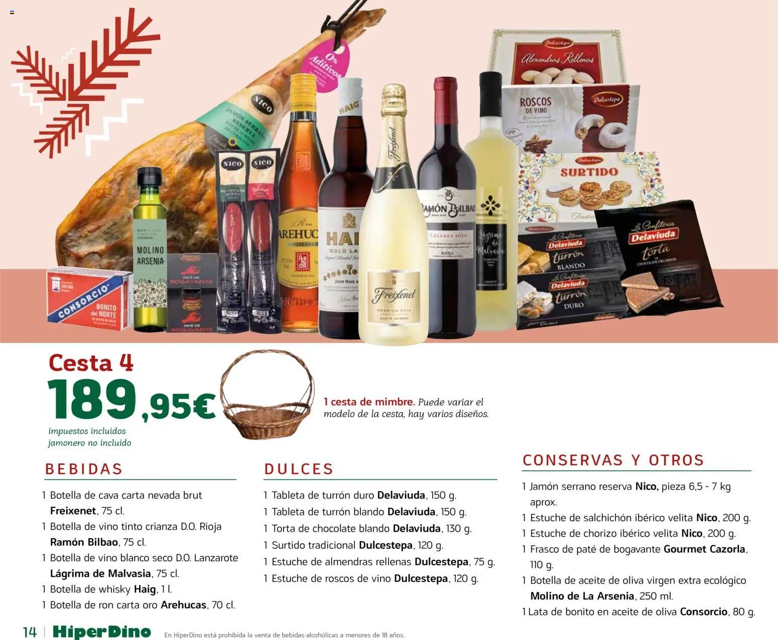 HiperDino - Catálogo Lotes y Cestas