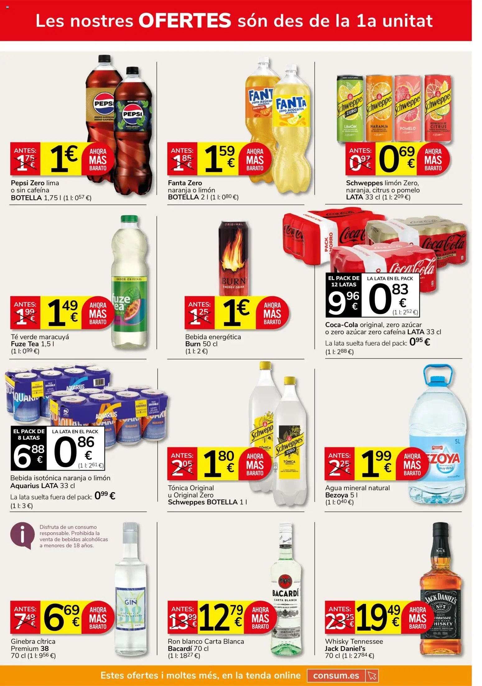 Consum folleto