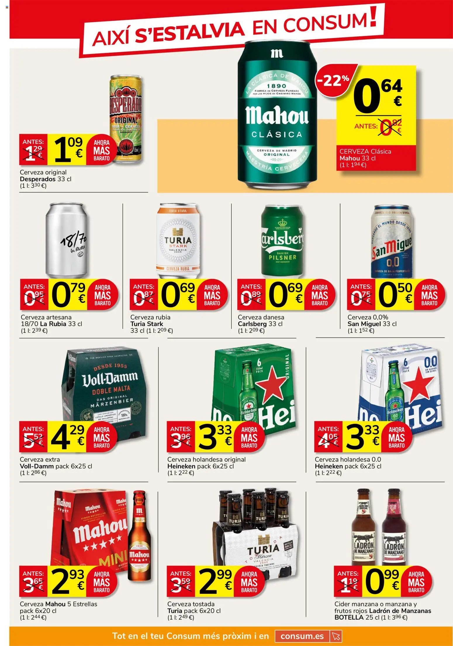 Consum folleto
